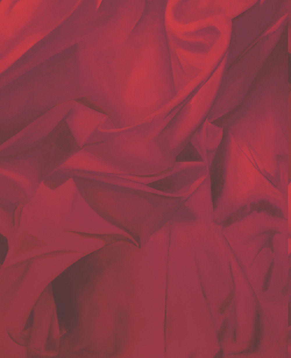 1000x1229 Sheets Wallpaper in Burgundy and Crimson from the Aerial