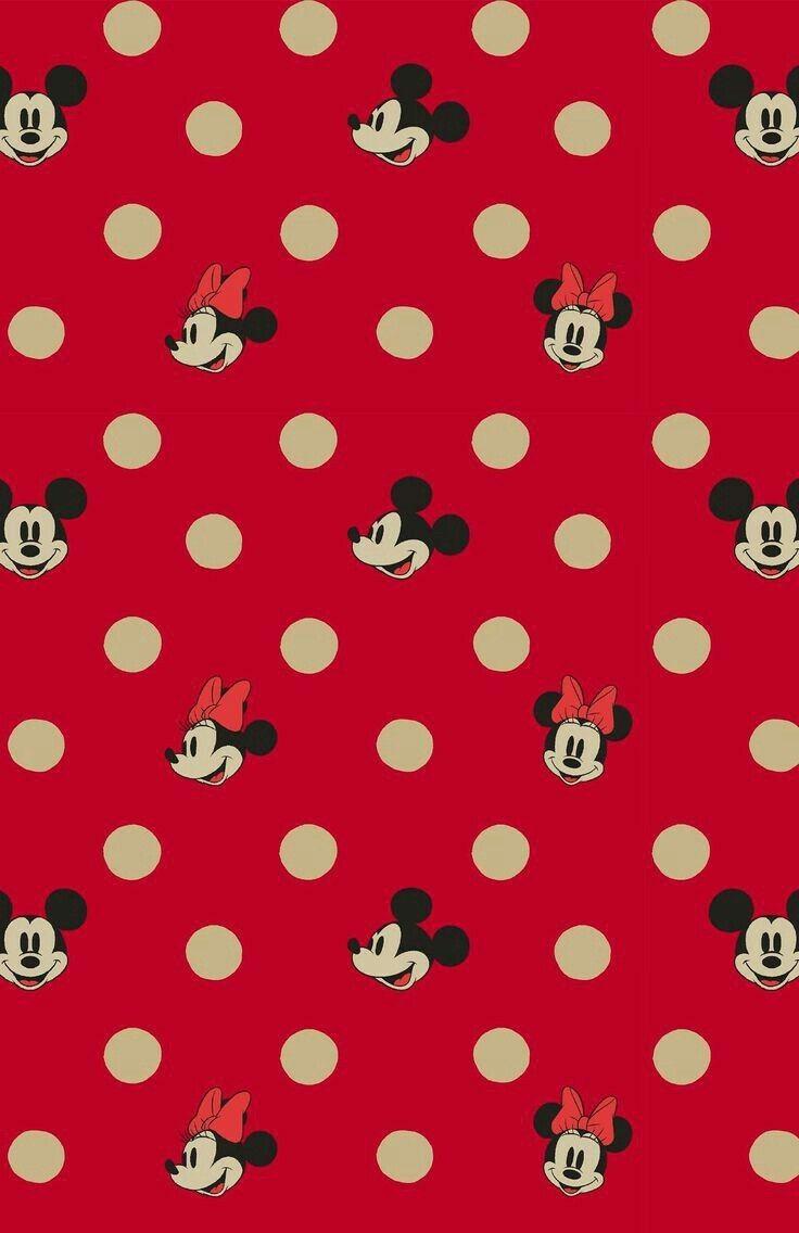 736x1136 wallpaper iphone minnie & mickey mouse