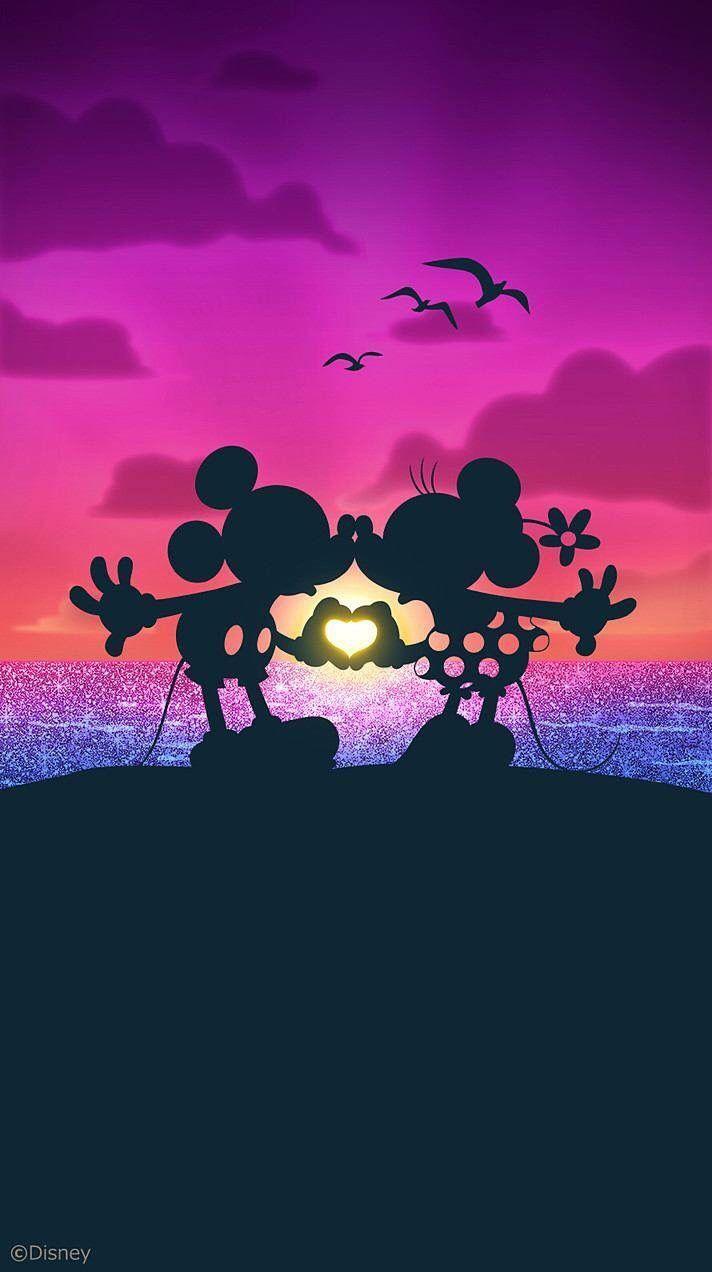 712x1272 Phone & Celular Wallpaper : Mickey Loves Minnie