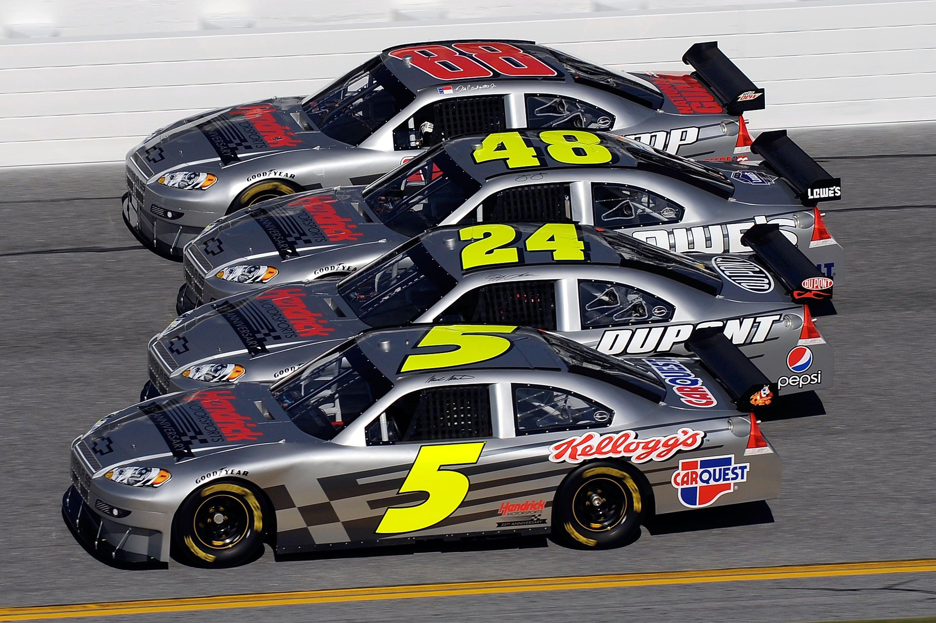 3000x1998 car, Nascar, Jeff Gordon, Jimmie Johnson Wallpaper HD / Desktop and Mobile Background