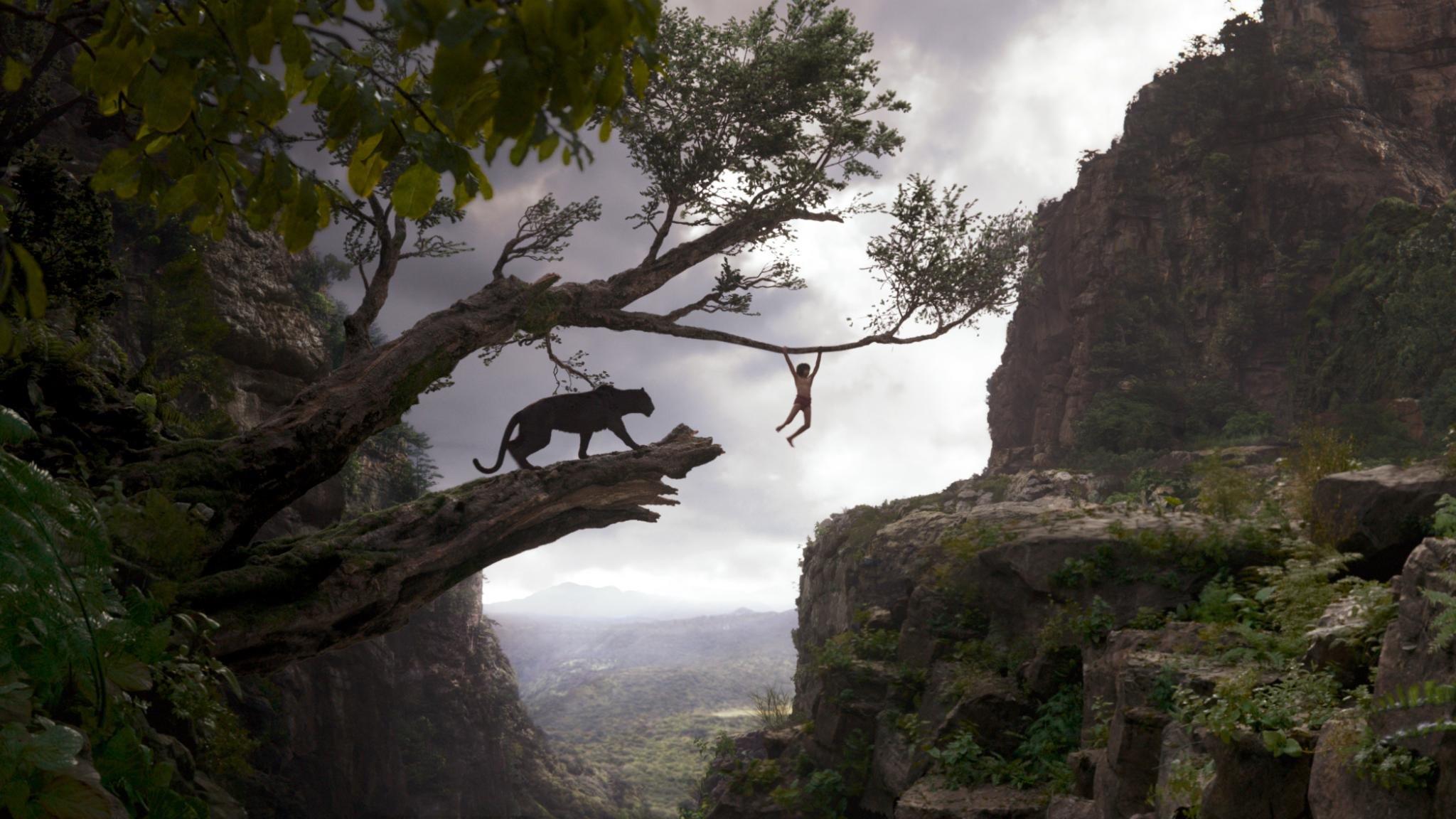 2048x1152 The Jungle Book Movie (2016) wallpaper HD for desktop