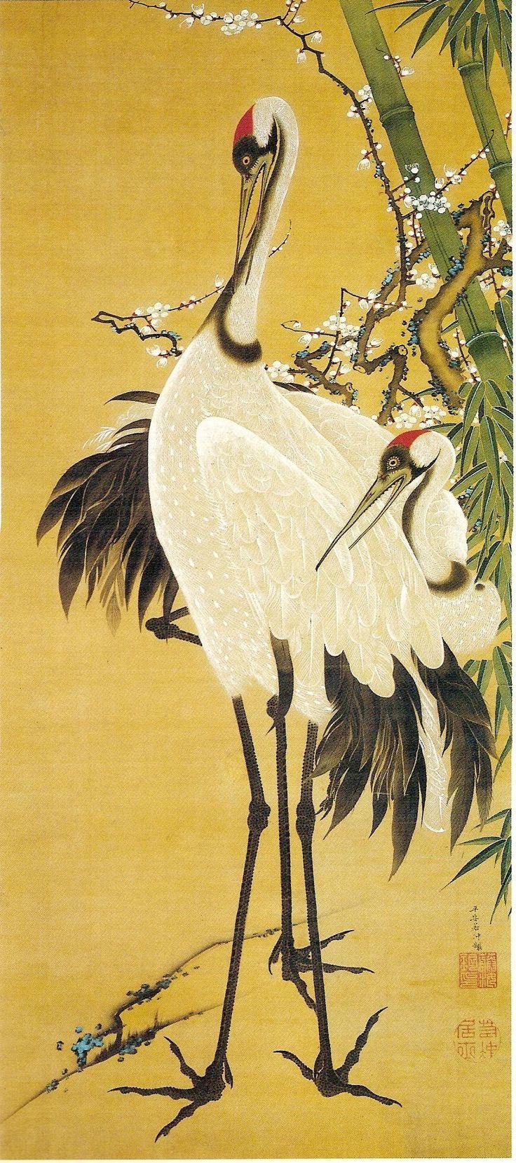 736x1658 best turna crane image. Bird art, Painting art