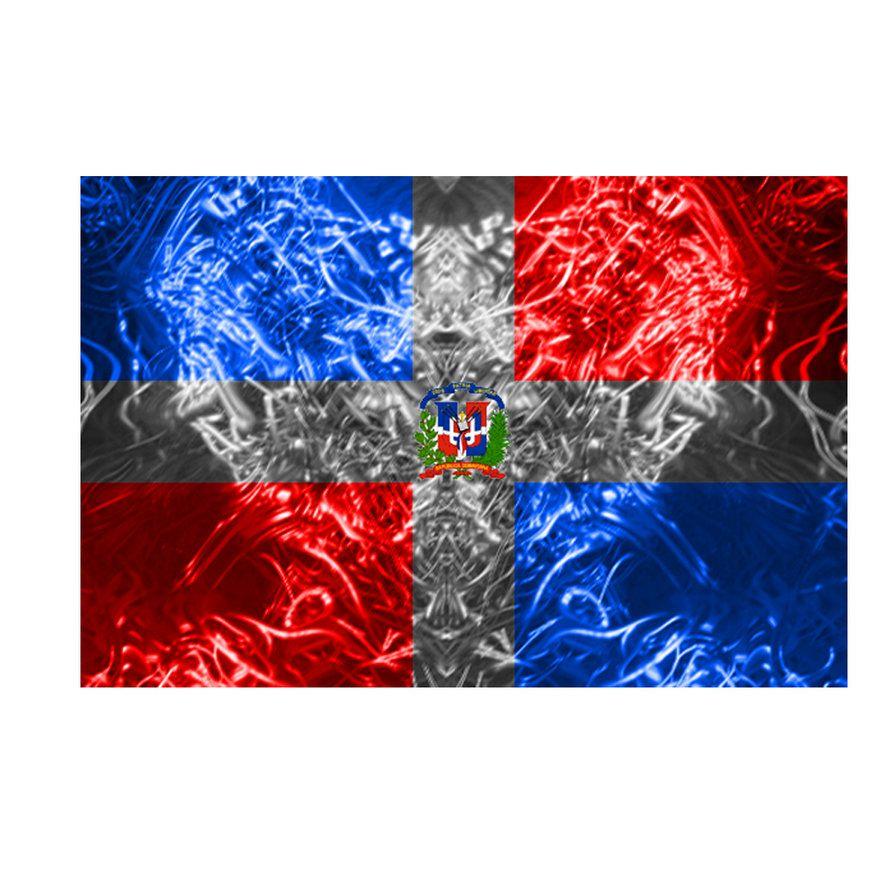 894x894 Dominican Flag Wallpaper