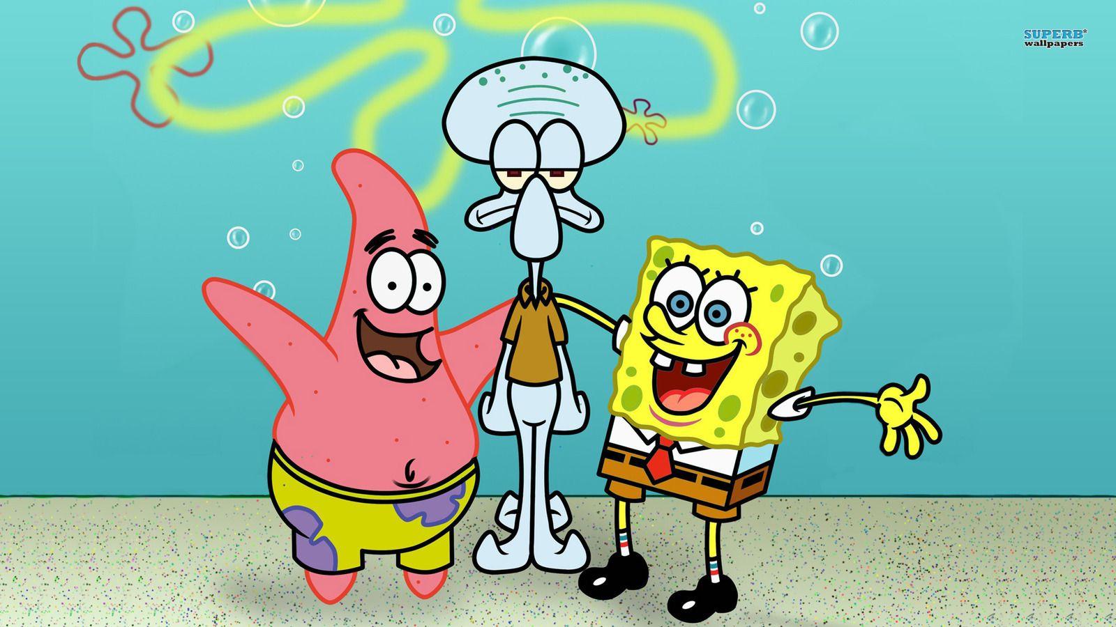 1600x900 SpongeBob SquarePants Wallpaper 38677624