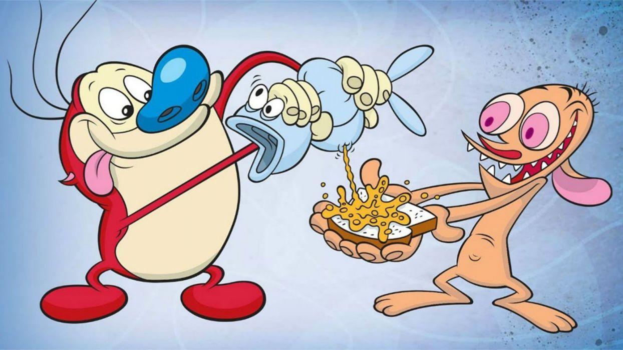 1244x700 REN STIMPY animated animation cartoon comedy humor funny
