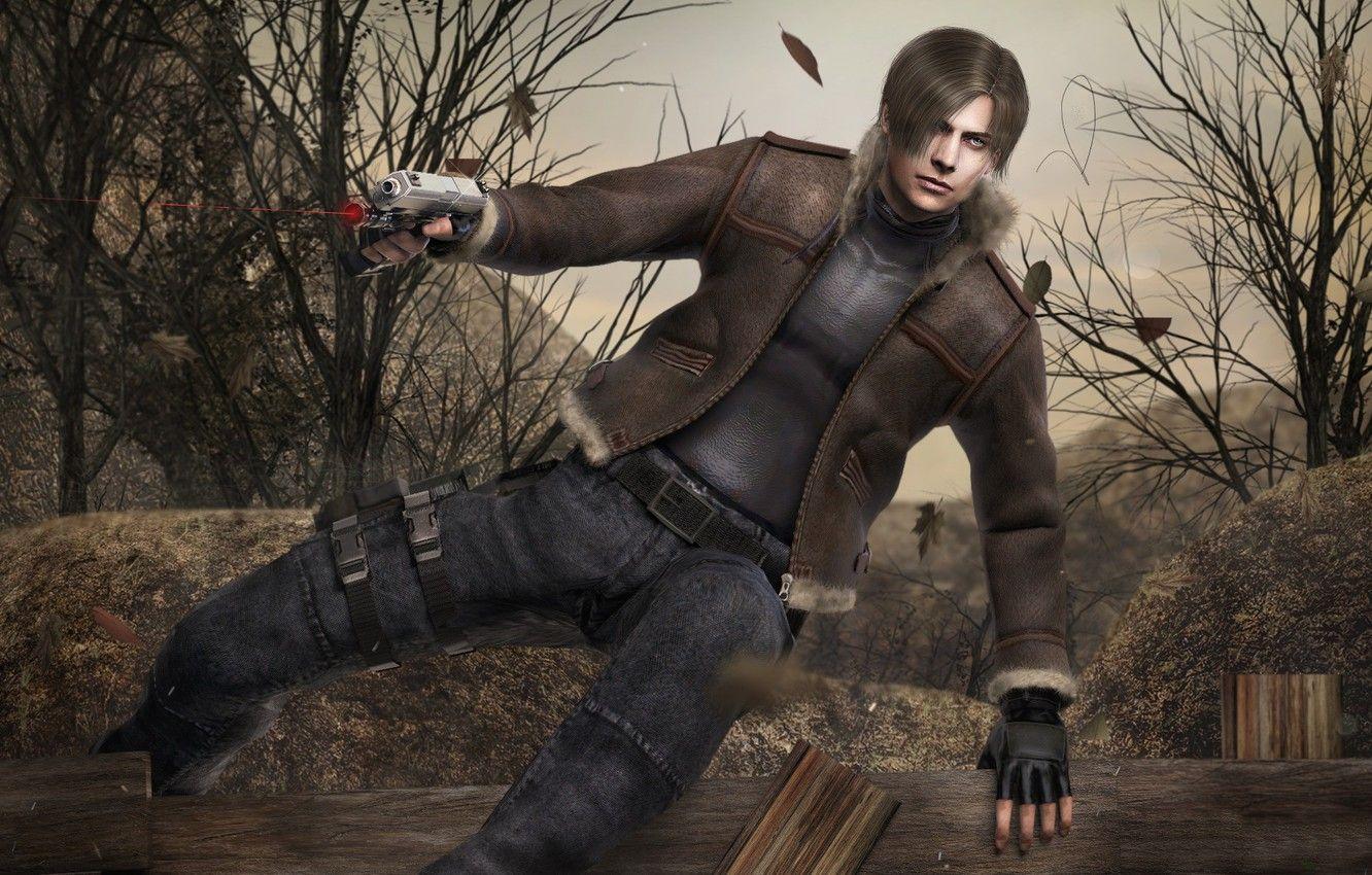 Resident Evil 4 Leon Wallpapers Top Free Resident Evil 4 Leon Backgrounds Wallpaperaccess
