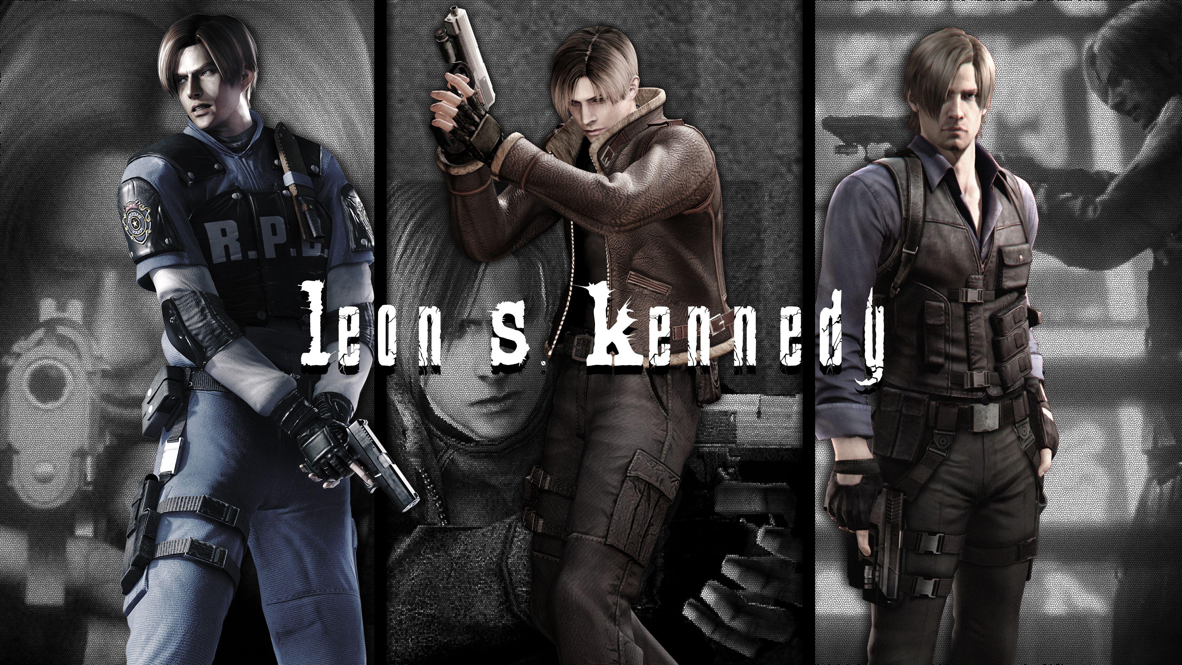 3840x2160 Resident Evil 4 Leon Wallpaper
