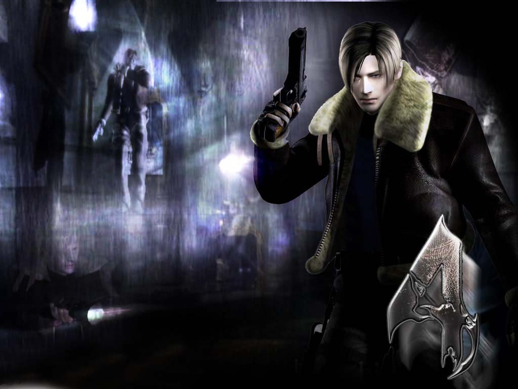 1024x768 Resident Evil 4 Leon 1920x1080