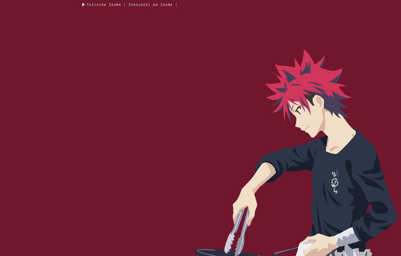1332x850 Wallpaper cook, guy, red background, In the search for the divine