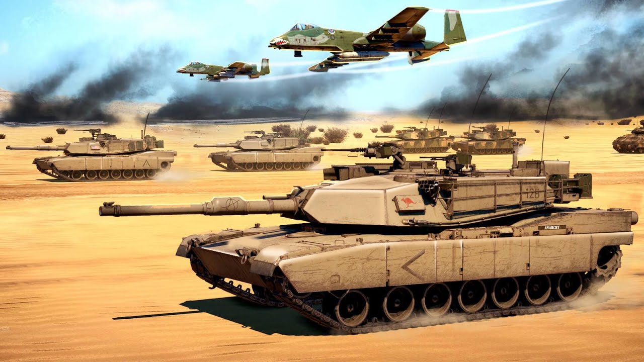 1280x720 GULF WAR in War Thunder!