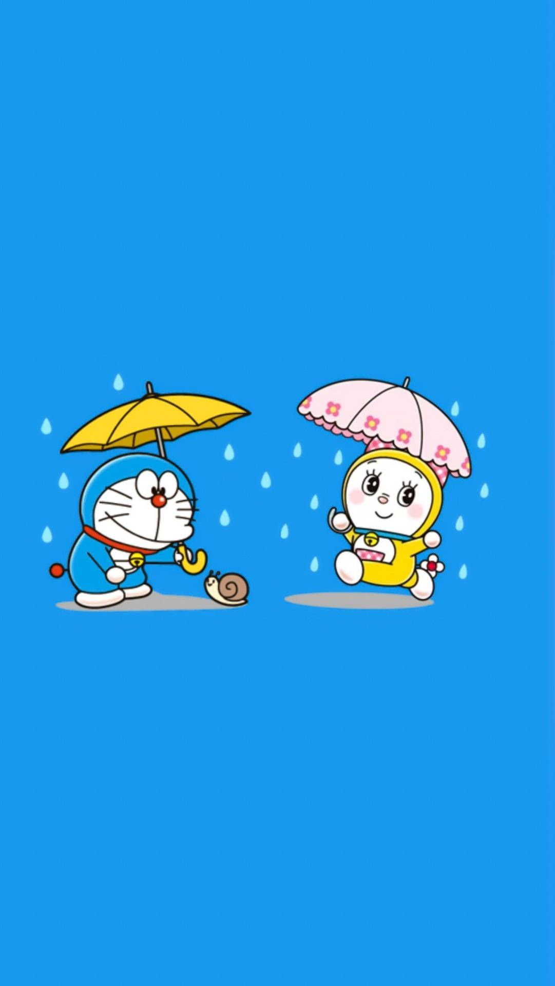 1081x1920 Playful Dorami And Doraemon iPhone