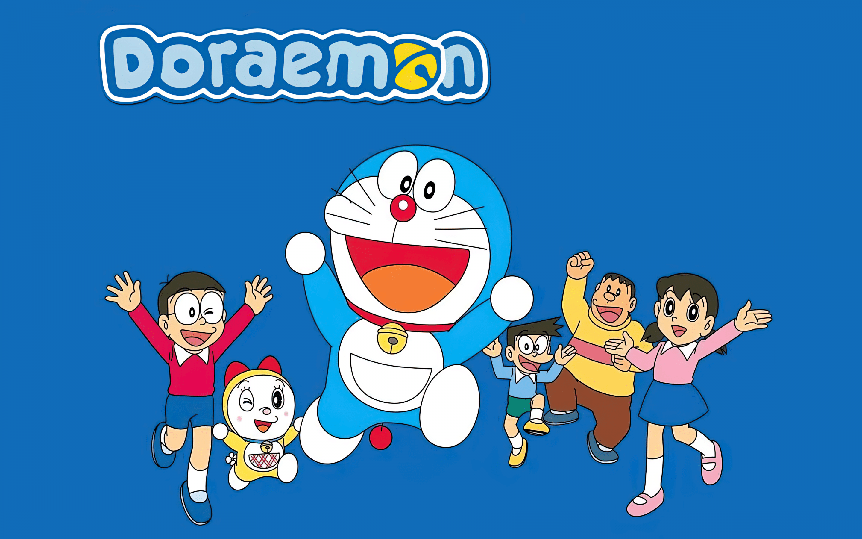 2880x1800 Doraemon Wallpaper 4K, Characters, Nobita