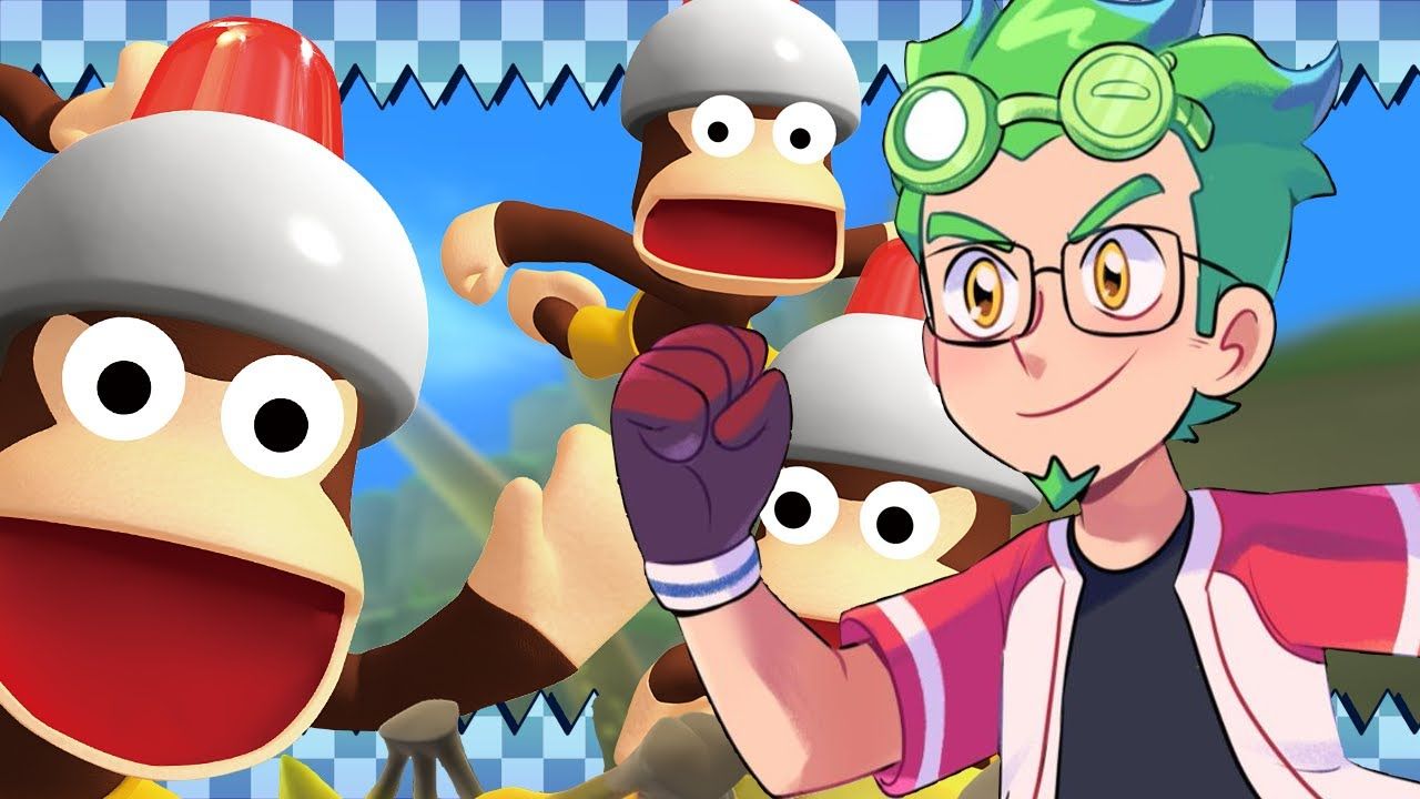 1280x720 Hedgehog VTuber 】 Ape Escape PS1