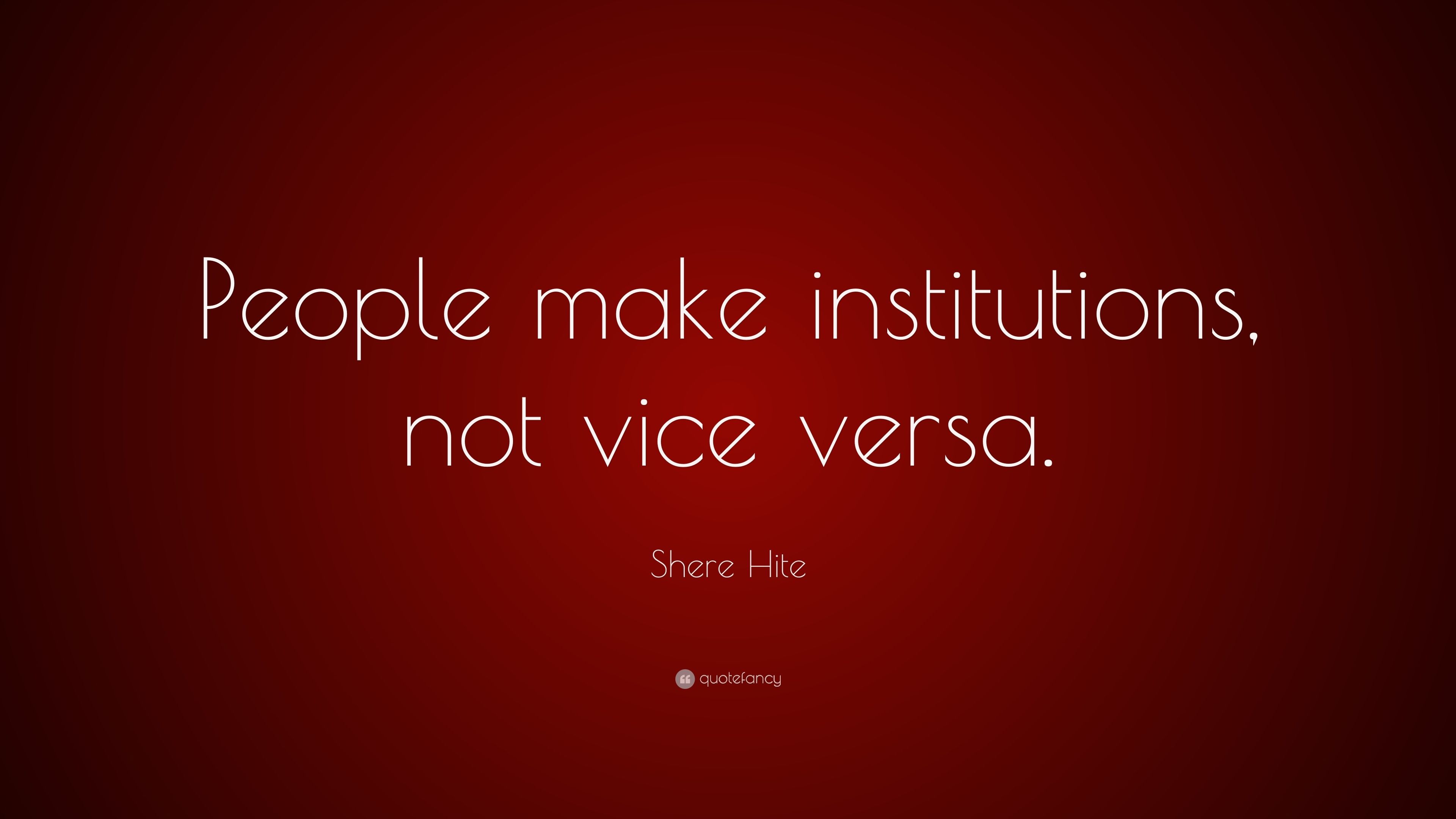 3840x2160 Shere Hite Quote: “People make