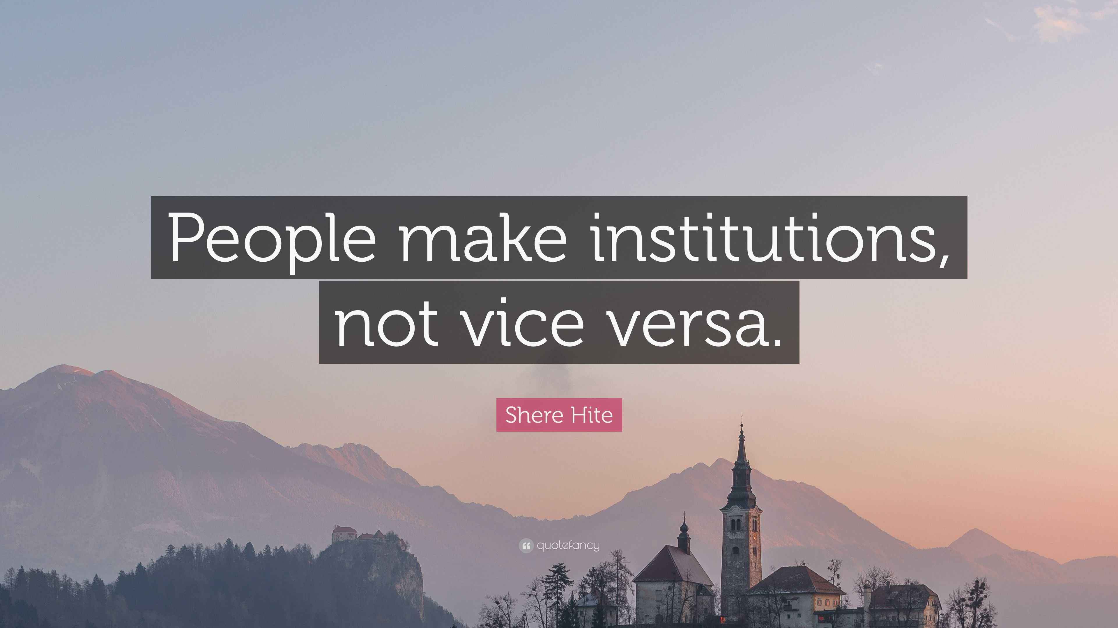 3840x2160 Shere Hite Quote: “People make