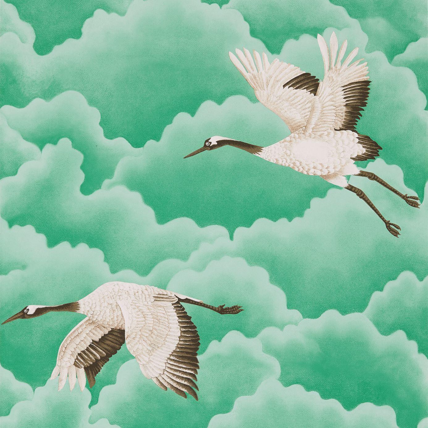 Japanese Crane Painting of Birds Wallpapers - Top Free Japanese Crane