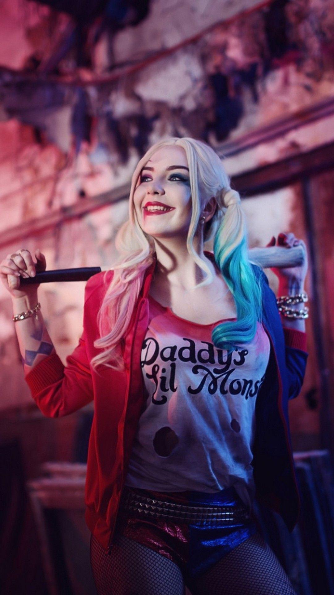 1080x1920 Harley Quinn Wallpaper