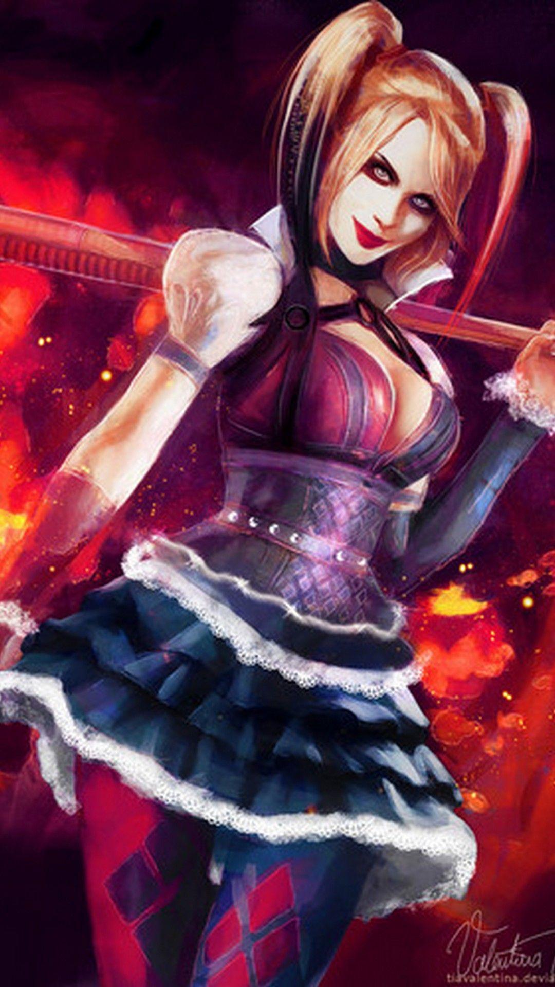 1080x1920 Harley Quinn Shirt iPhone Wallpaper 3D iPhone Wallpaper