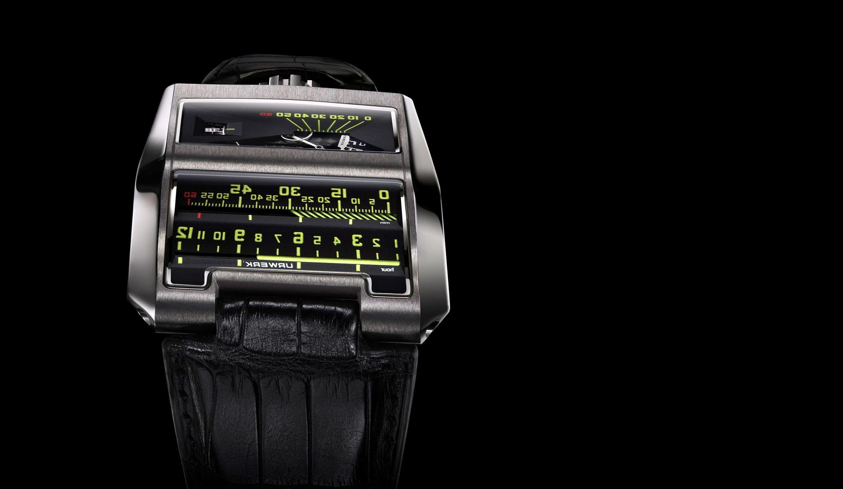 2688x1562 Gray Watches On The Black Screen Wallpaper HD / Desktop