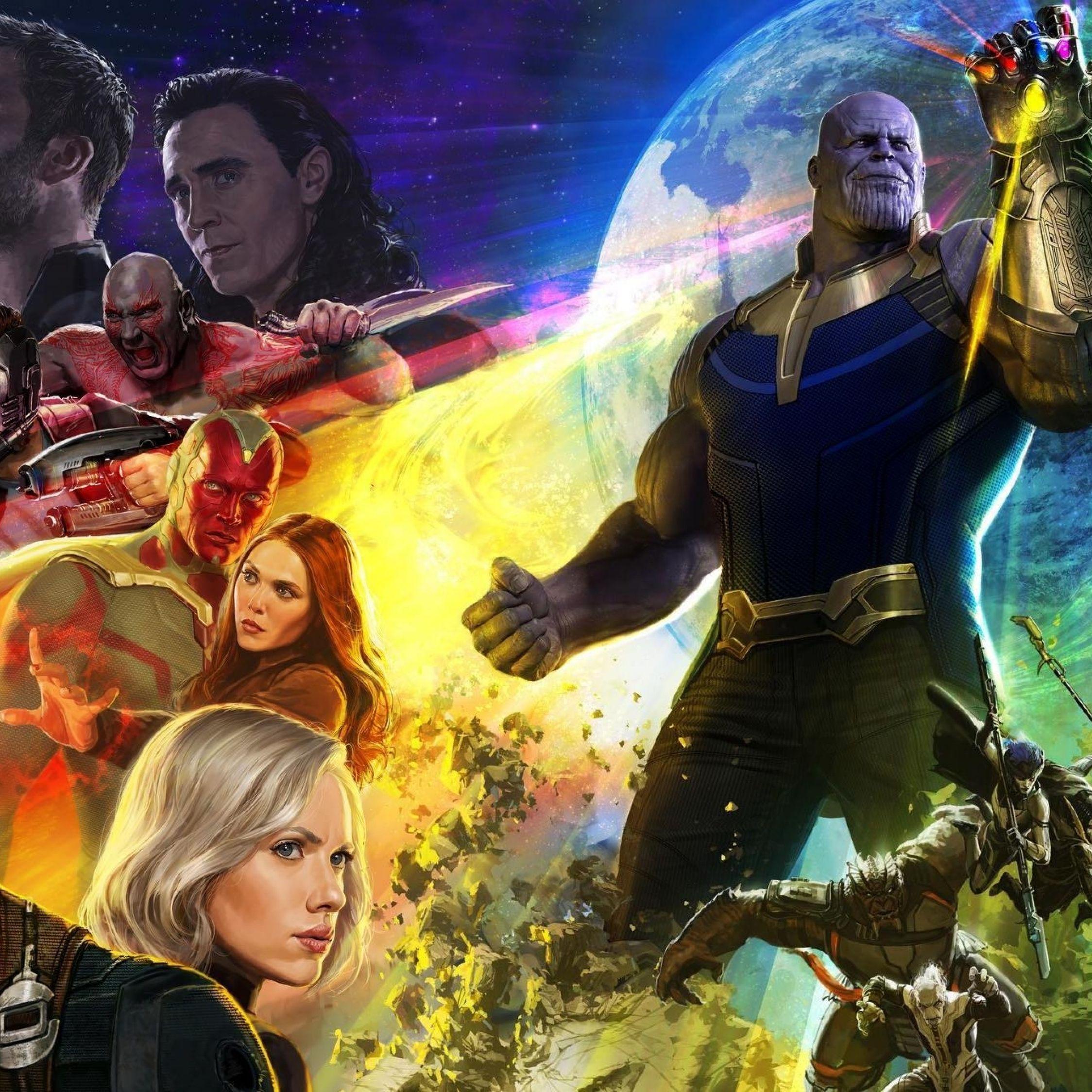 2248x2248 Avengers Infinity War HD 4K Wallpaper