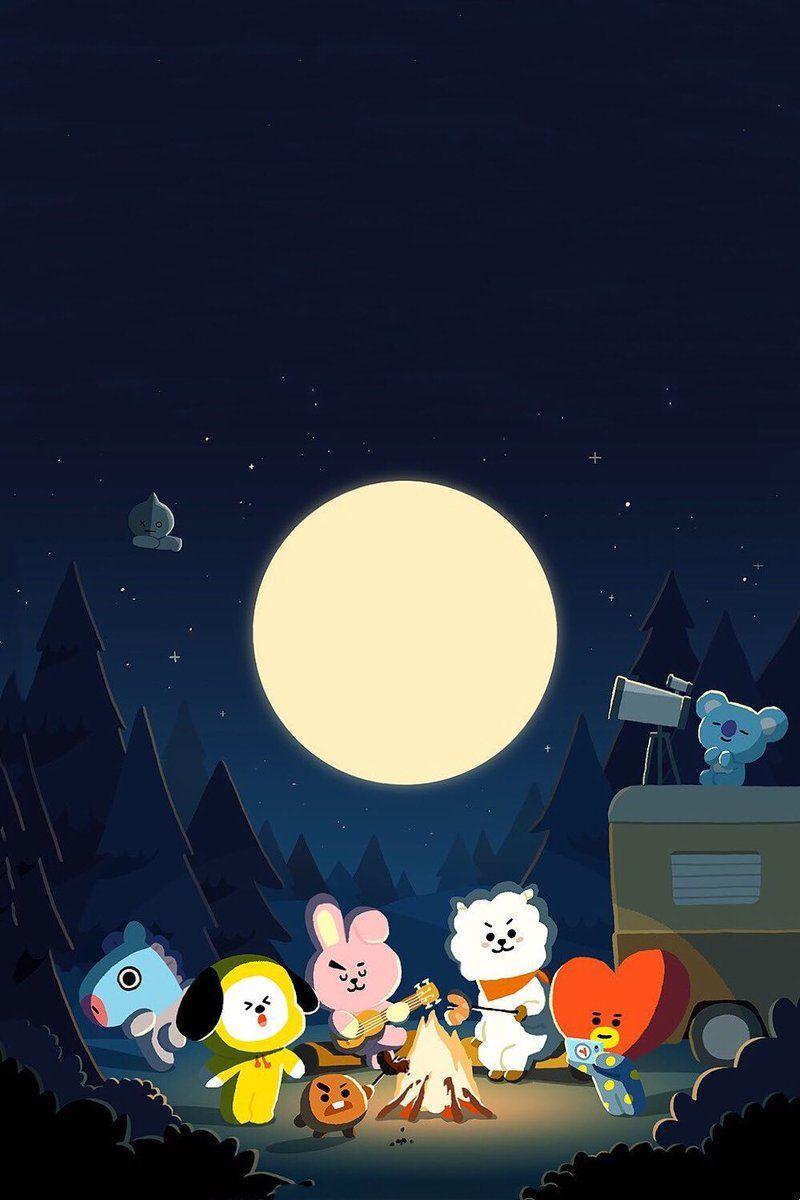 800x1200 BT21 KOYA hình nền