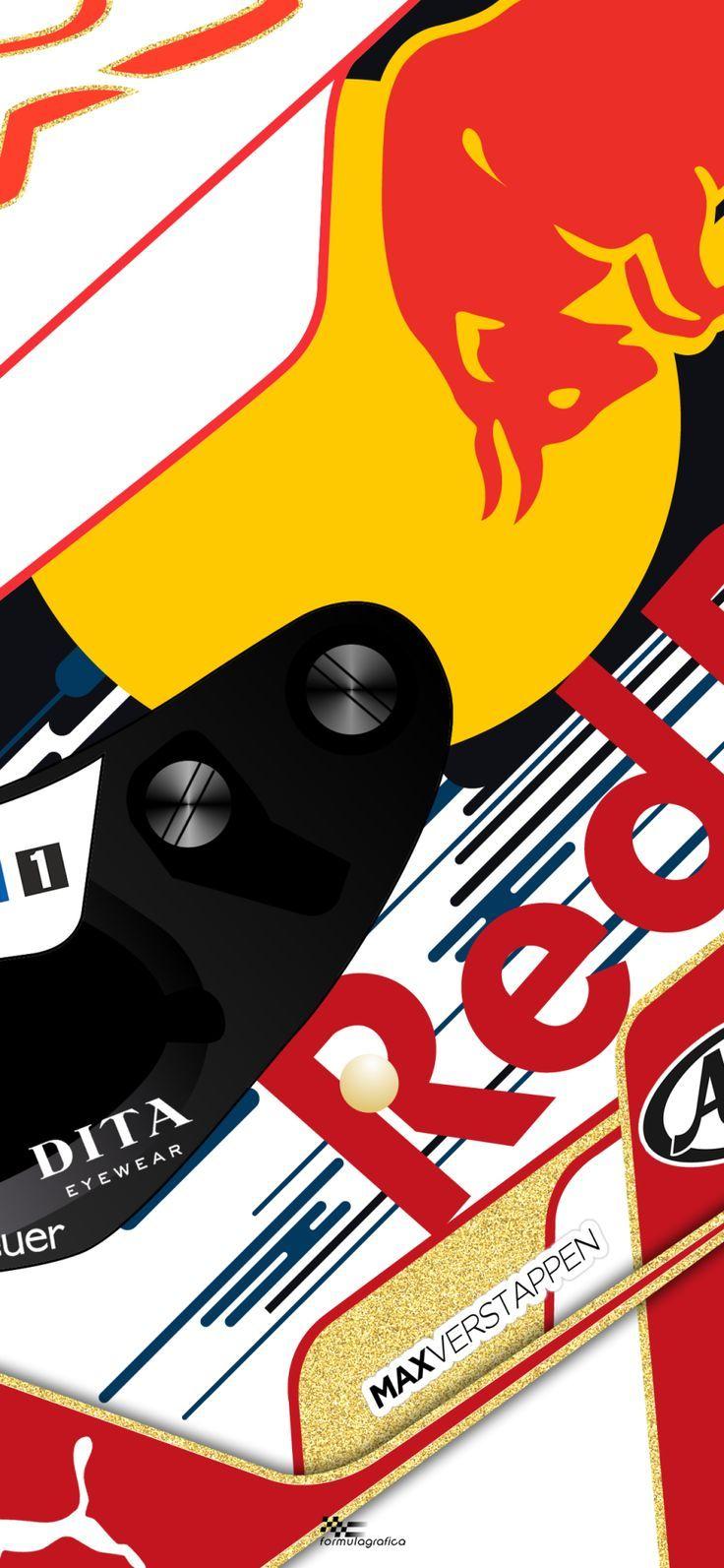 736x1593 iPhone / Smartphone Wallpaper Formula 1 Season Verstappen Good, the helmets still. Red bull f Red bull racing, Formula 1 iphone wallpaper