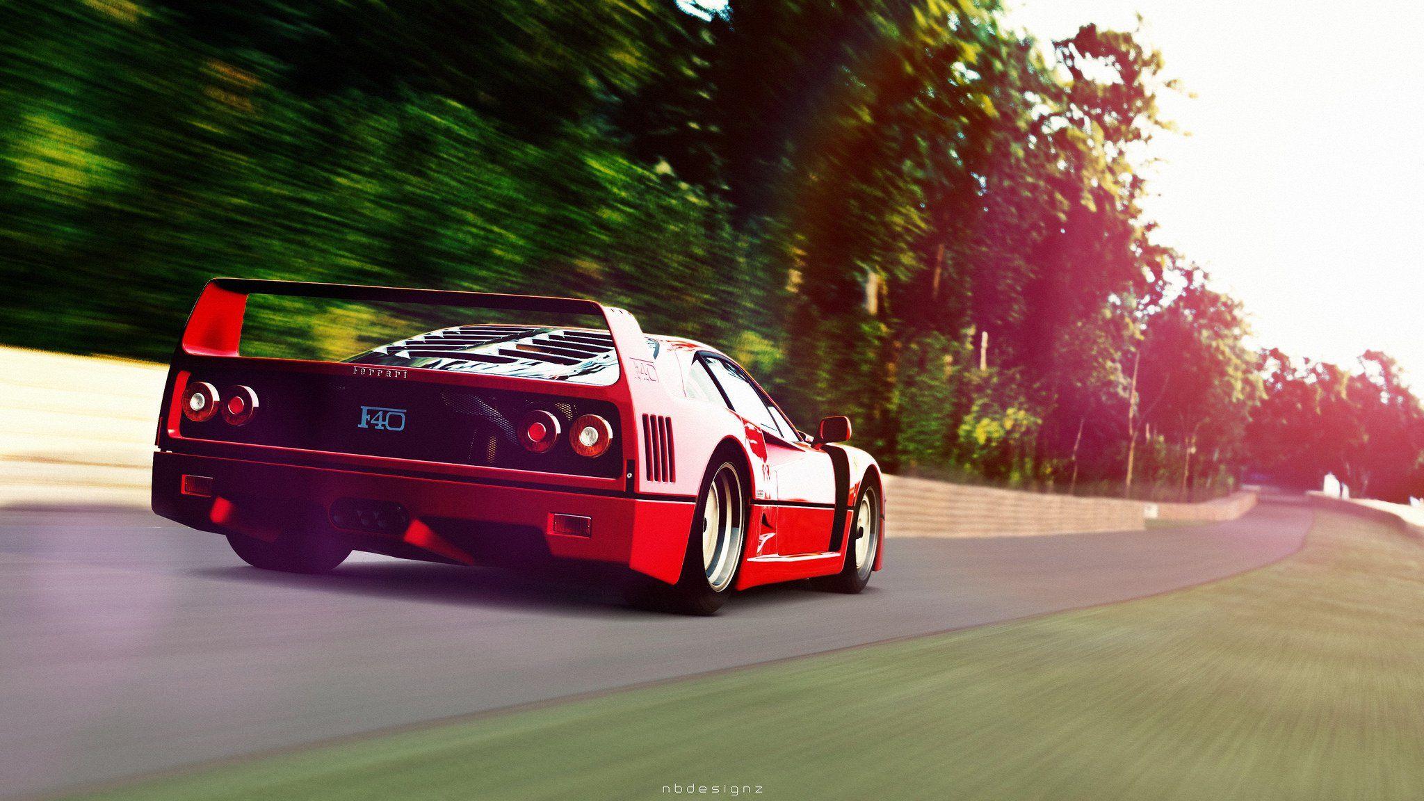 Машина Ferrari f40