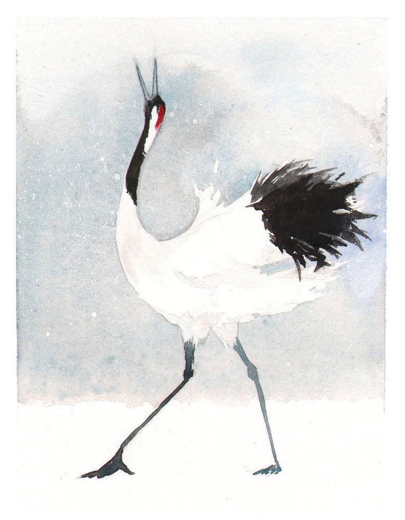 789x1013 Japanese Crane