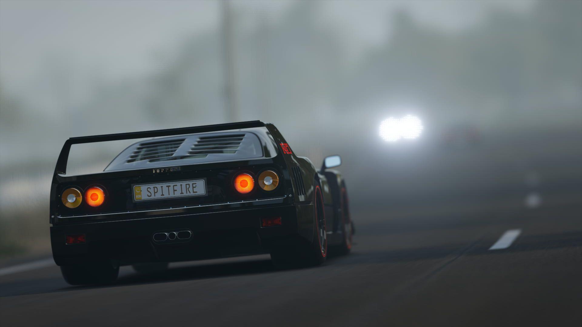 ferrari f40 black