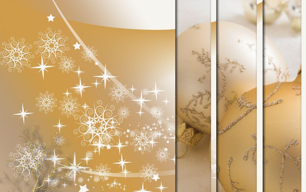 Gold Christmas Wallpapers - Top Free Gold Christmas Backgrounds ...