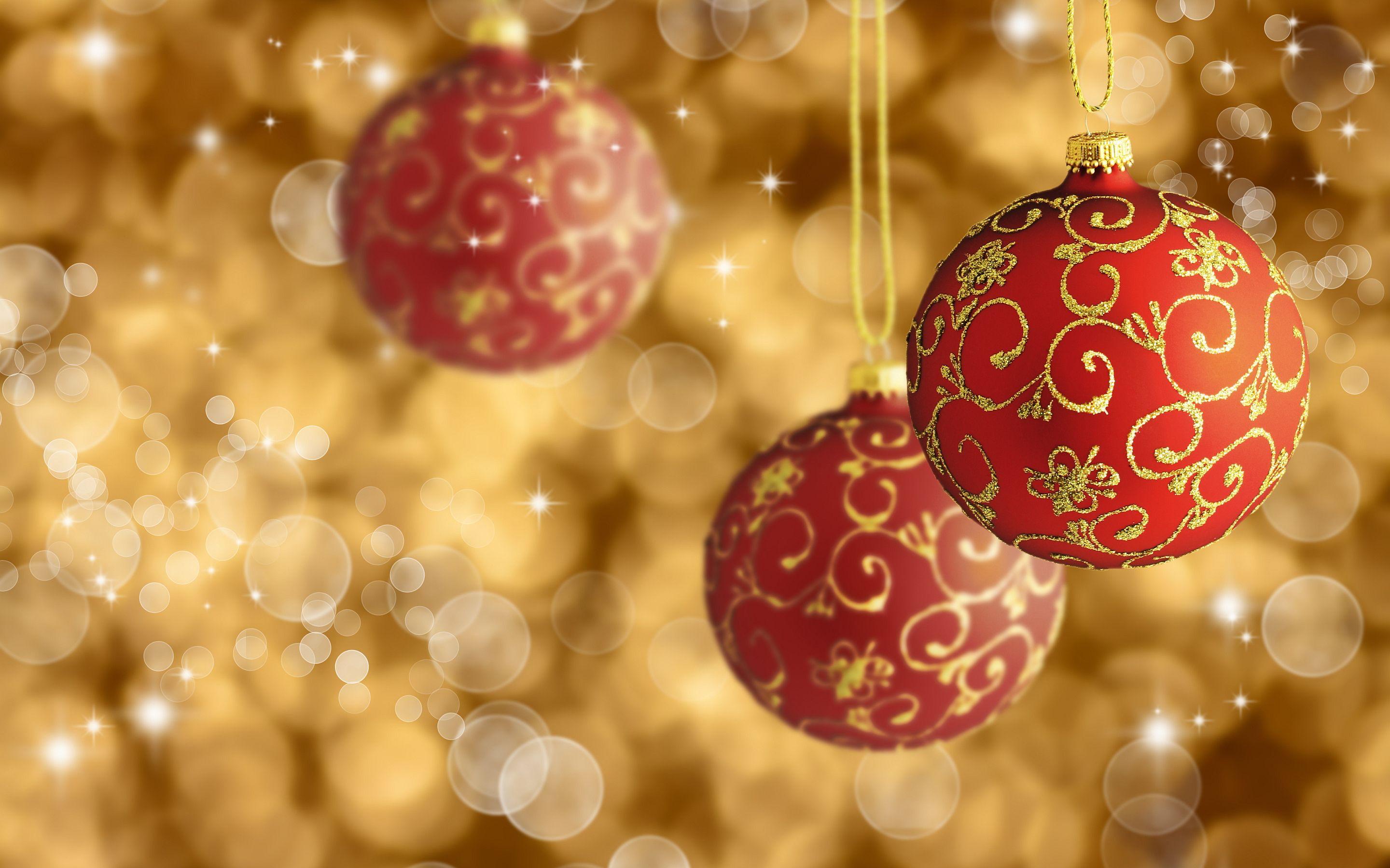 Red And Gold Christmas Backgrounds