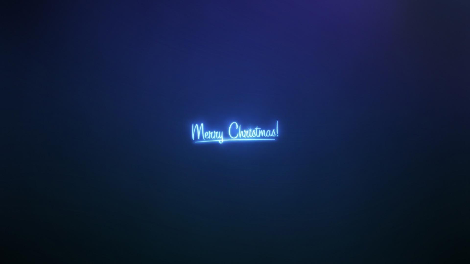 1920x1080 Merry Christmas Neon Lights HD Wallpaper FullHDWpp HD