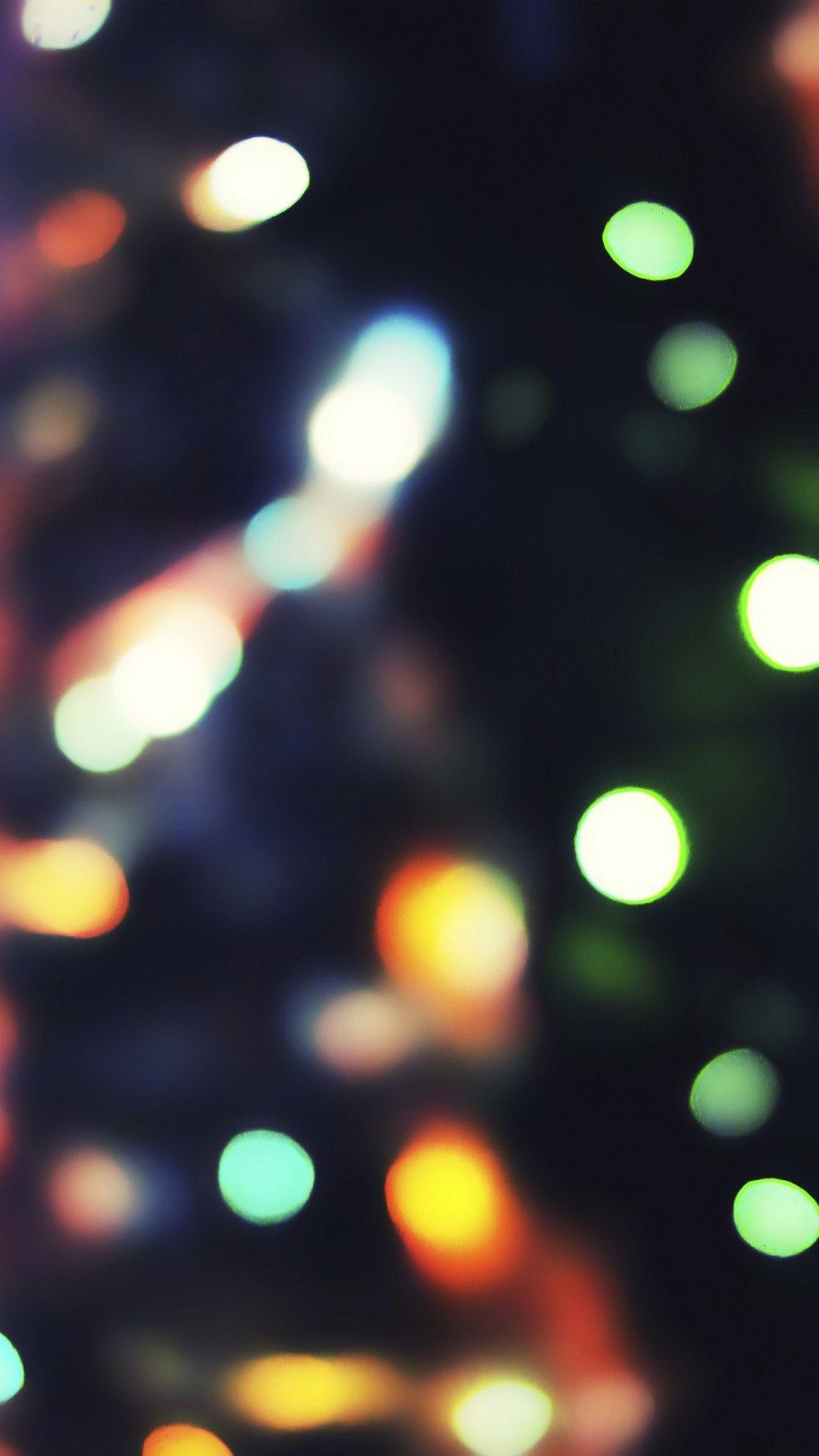 1080x1920 Neon Light Bokeh #iPhone #plus #wallpaper. Wallpaper iphone neon, Christmas lights wallpaper, Blurred lights