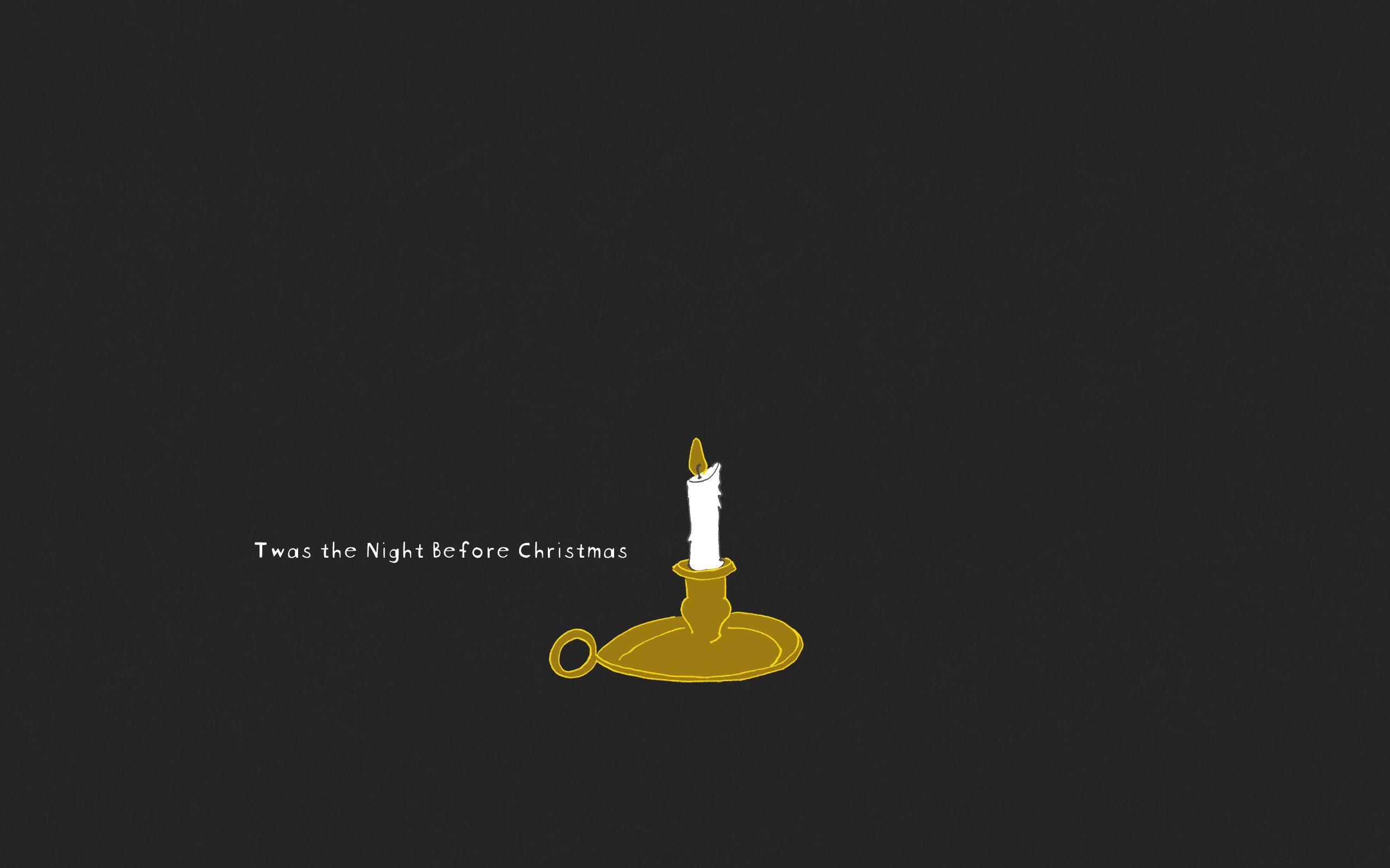 2560x1600 The Night Before Christmas Wallpaper