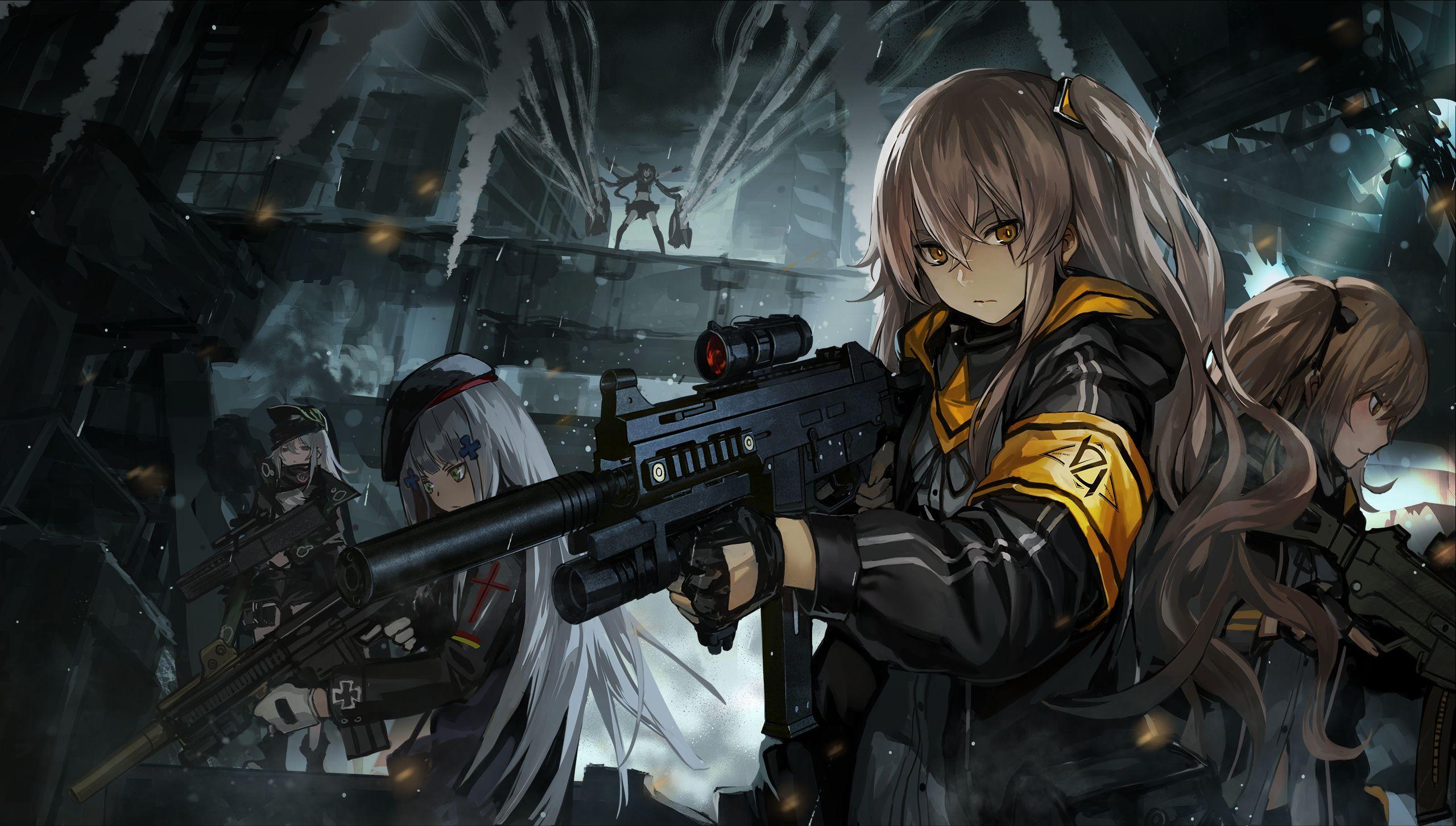Anime Girls Girls Frontline Gun Weapon Long Hair Hd Matte Finish Poster  Paper Print  Animation  Cartoons posters in India  Buy art film  design movie music nature and educational paintingswallpapers