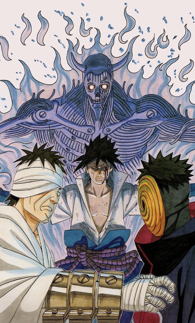 749x1238 Sasuke Daily on X: Naruto manga cover
