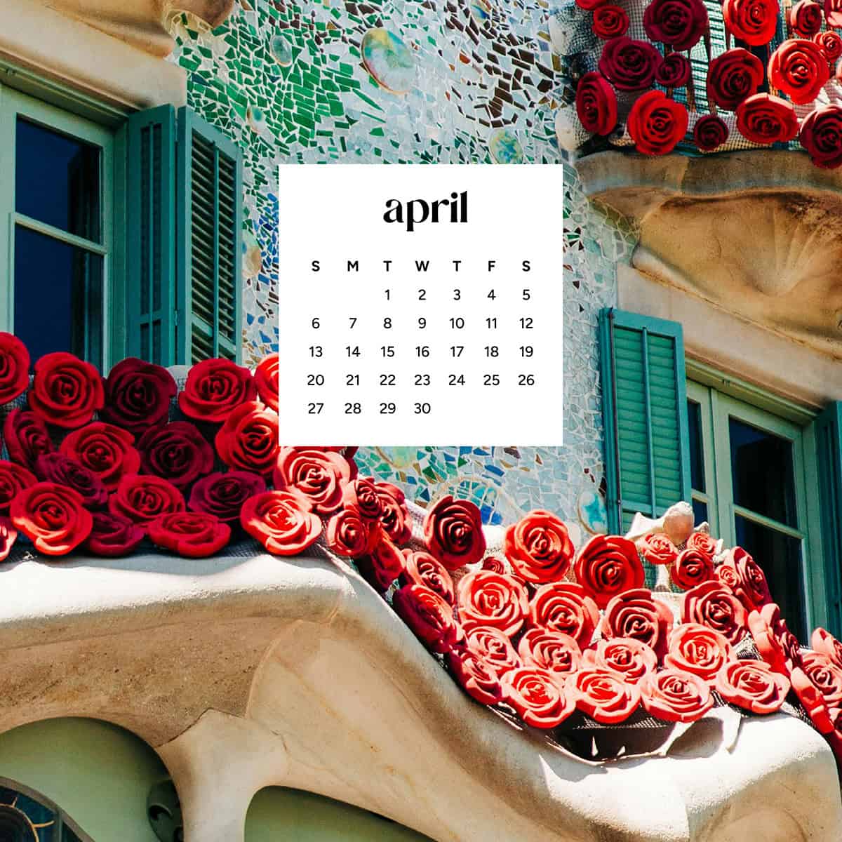 1200x1200 April 2025 wallpaper