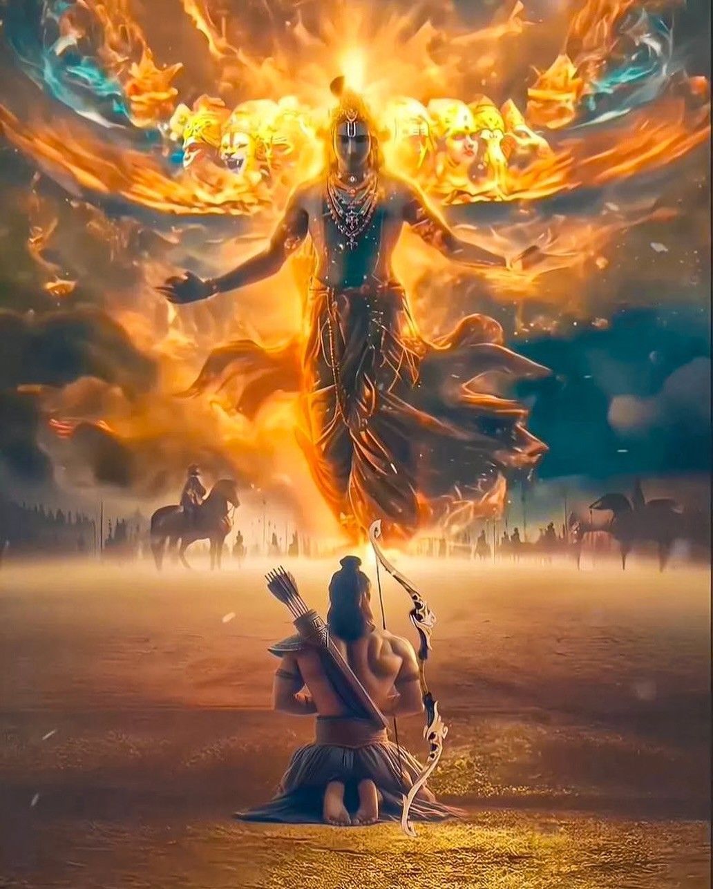 1032x1287 lord vishnu wallpaper