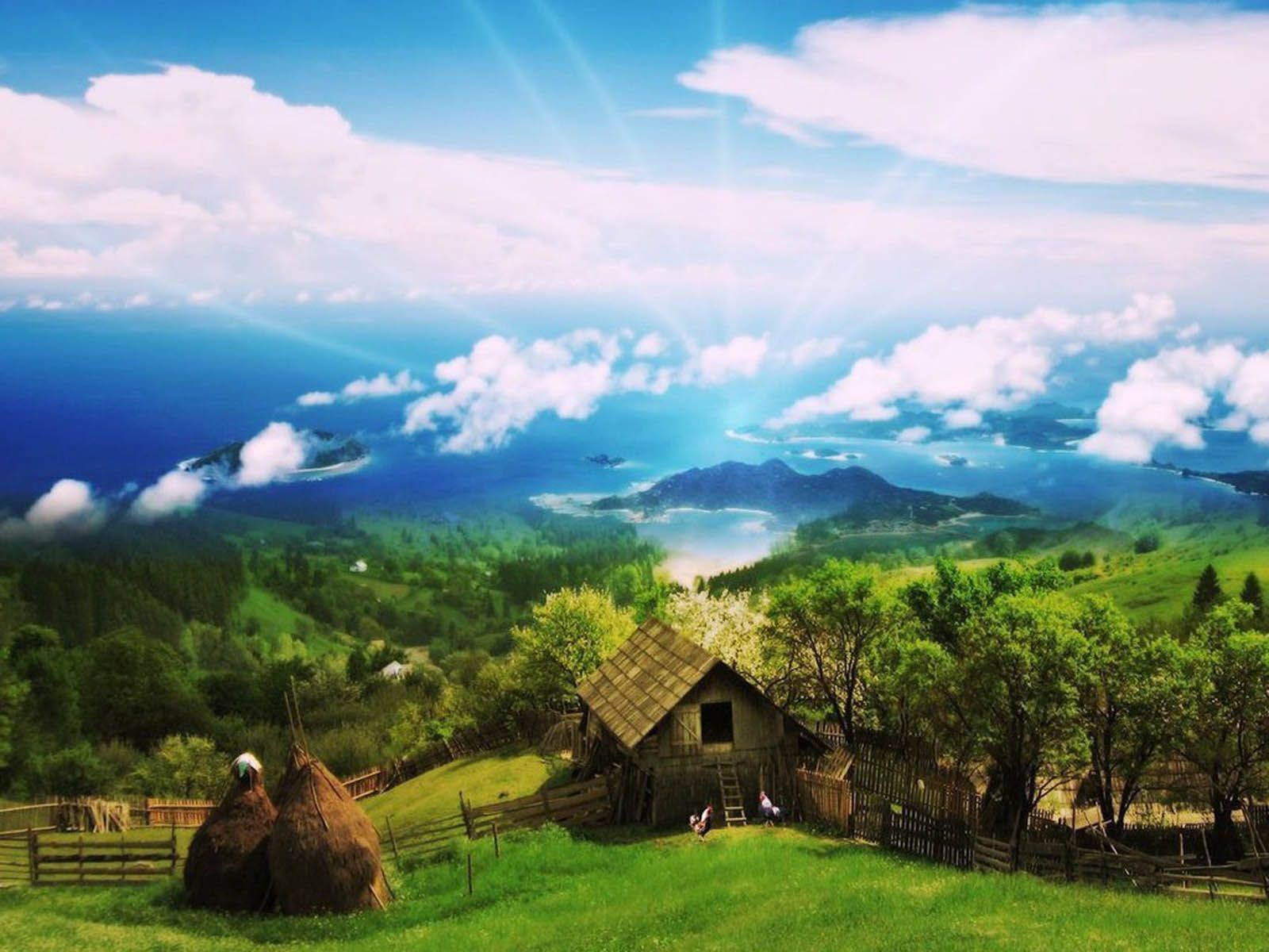 1600x1200 Peaceful And Inspiring Landscape