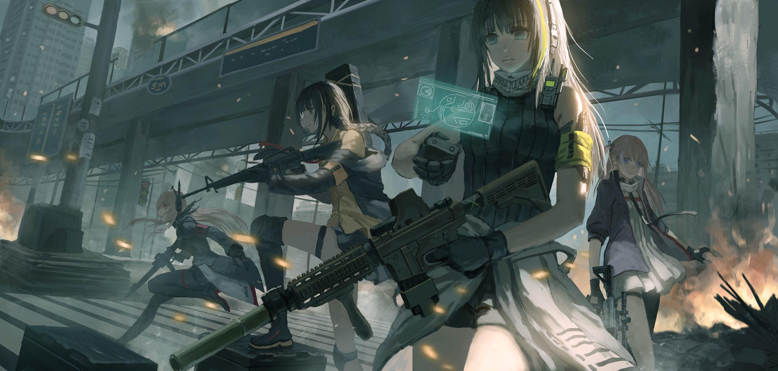 Girls frontline живые обои пк