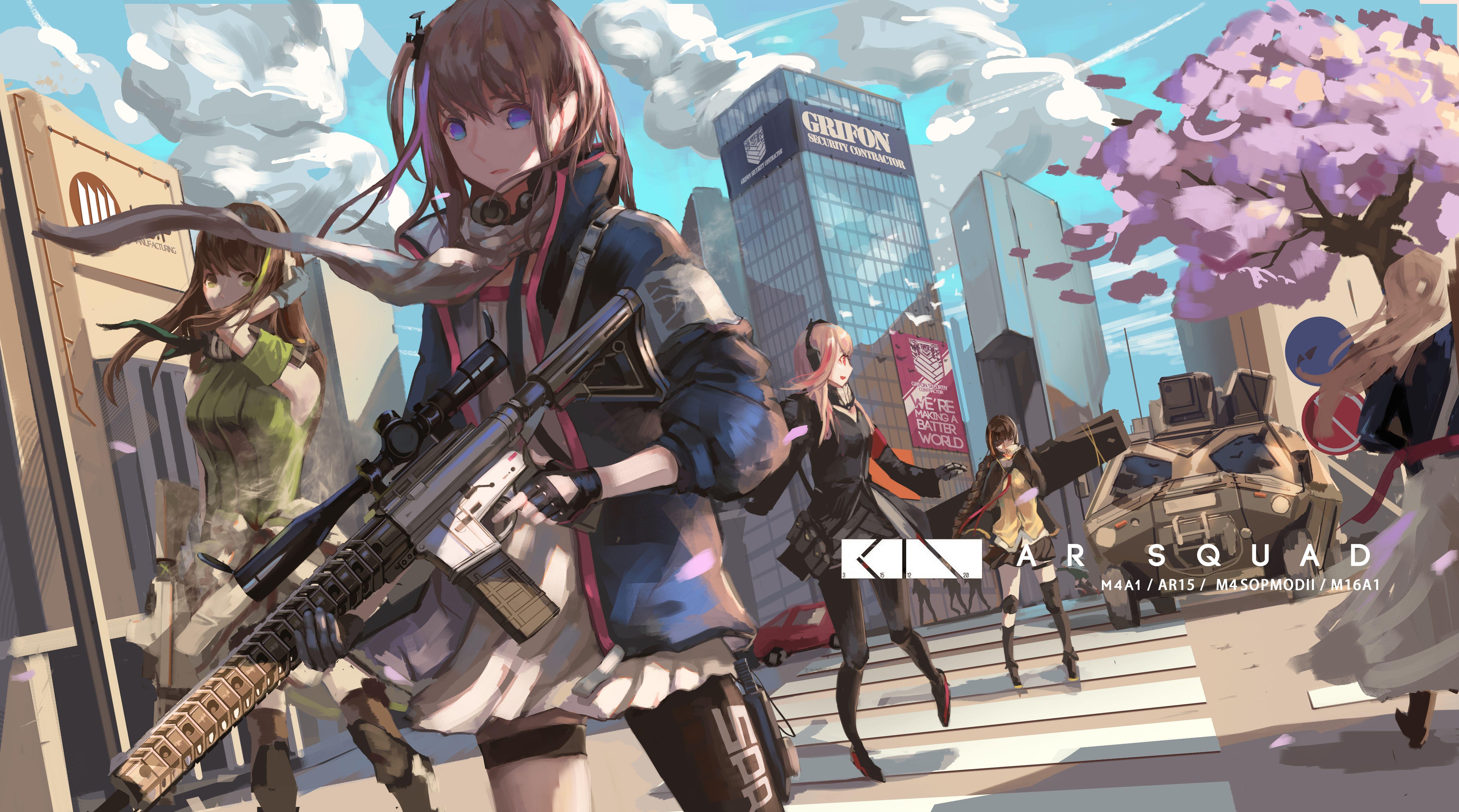 St Ar 15 Girls Frontline Wallpaper Anime Wallpaper Hd