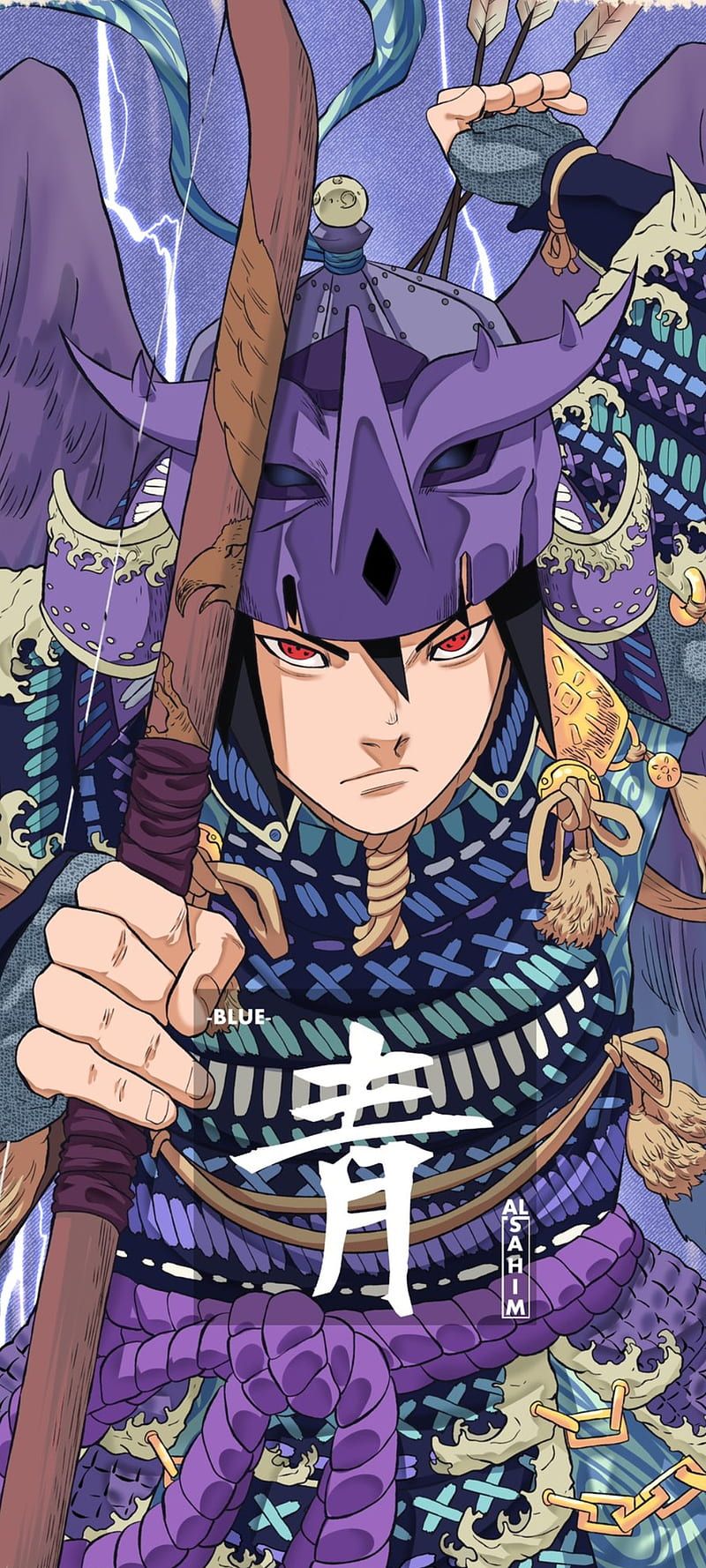 800x1778 HD purple blue wallpaper