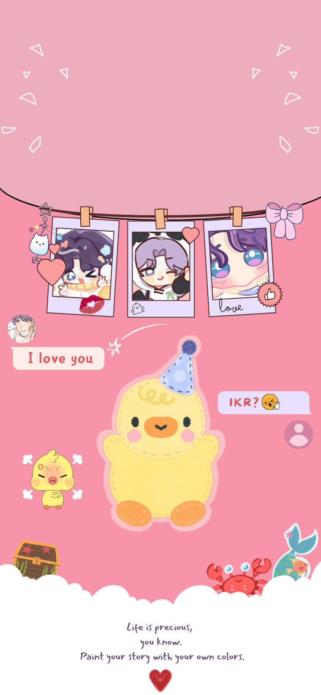 640x1386 cute phone wallpaper of my Rafayel