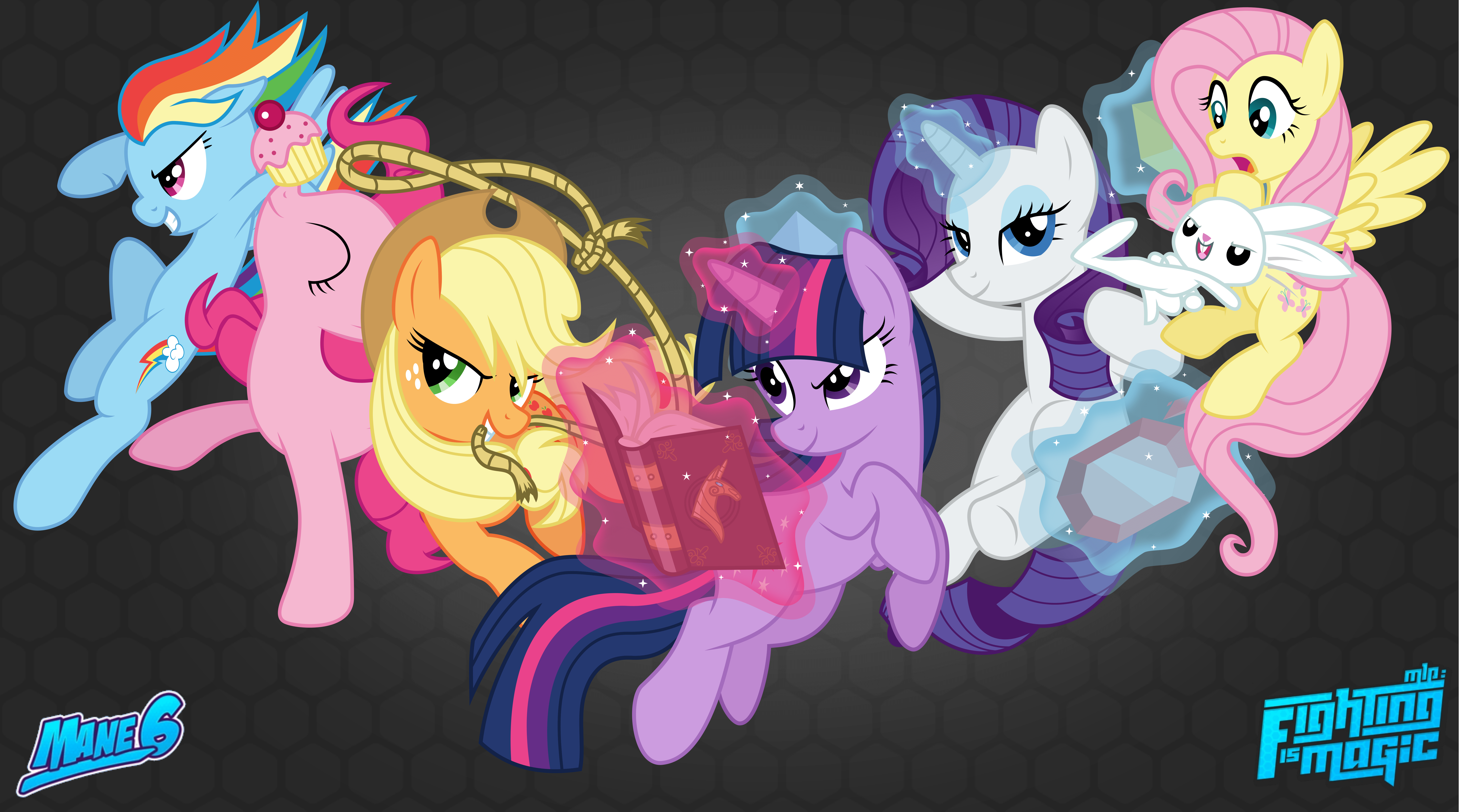8000x4443 MLP Wallpaper is Magic Art