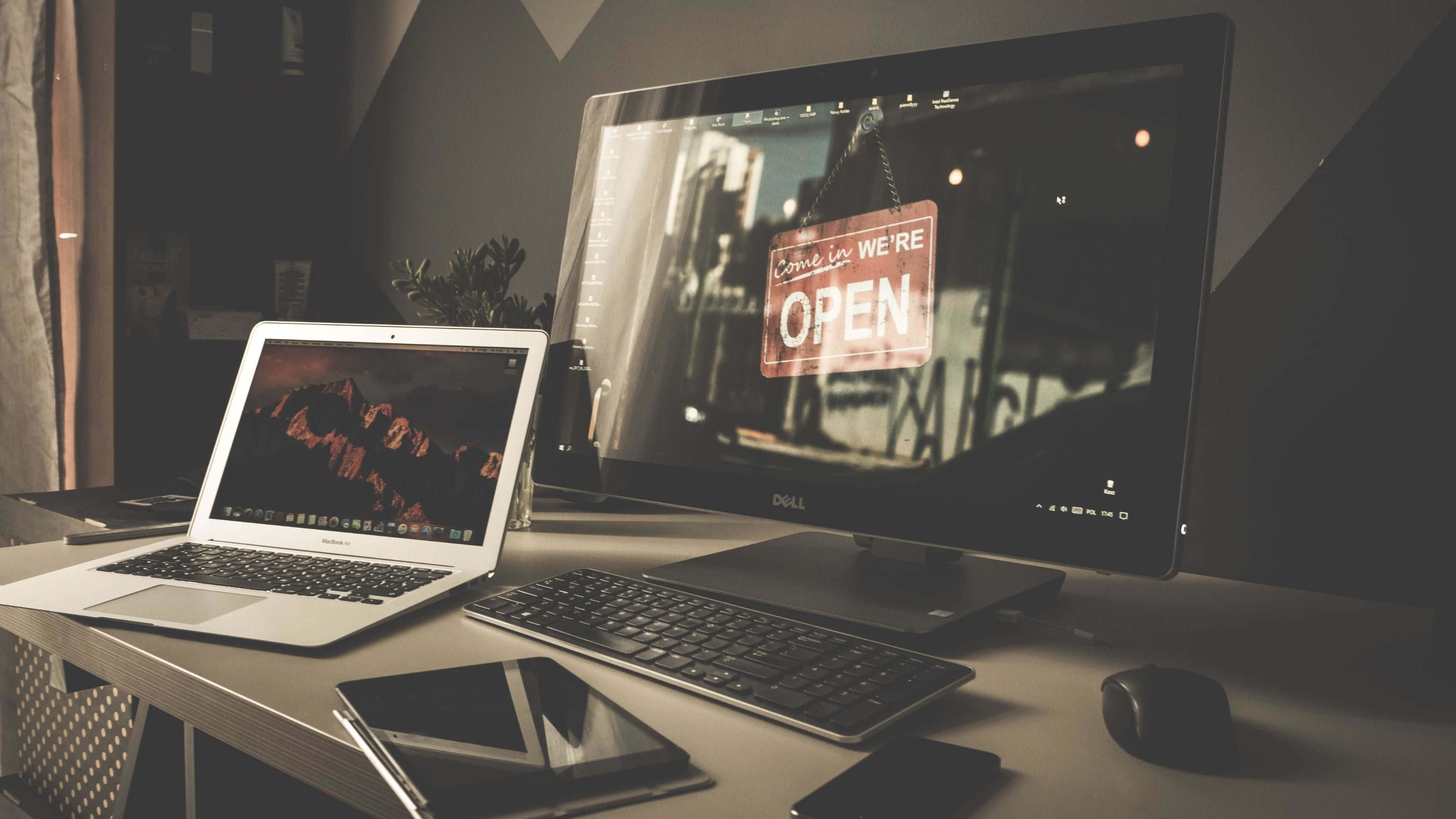 3840x2160 Best Office Background Computer Laptop