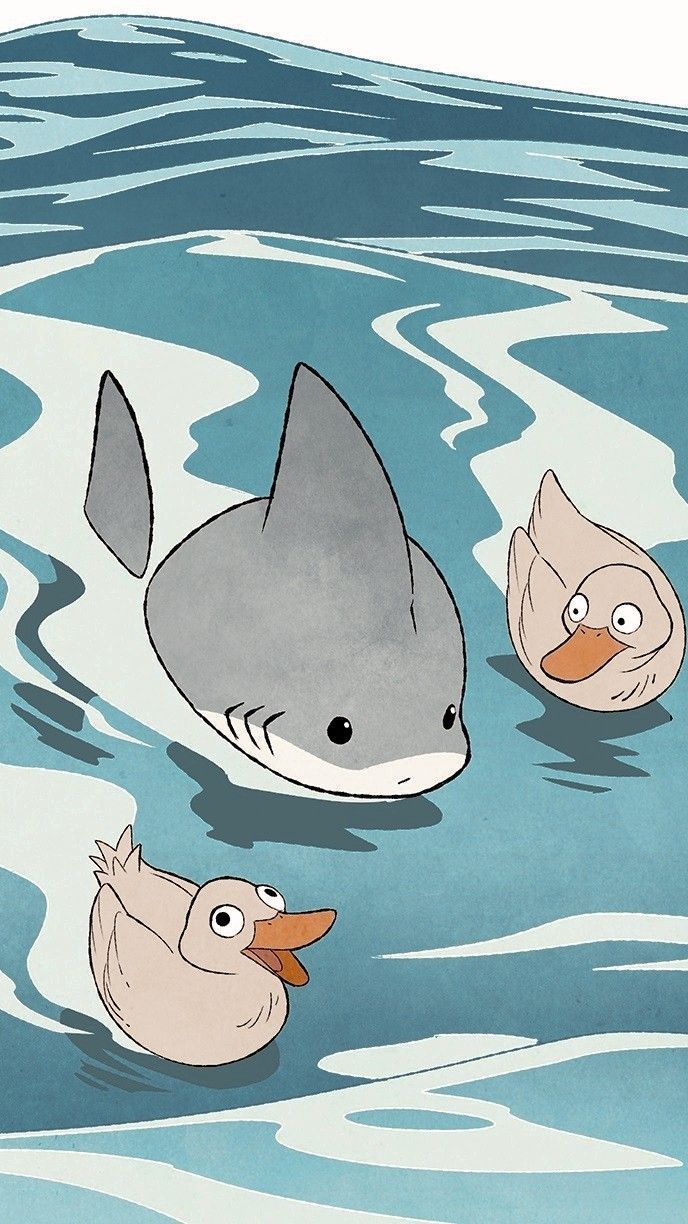 688x1224 Jeff The Land Shark Wallpaper