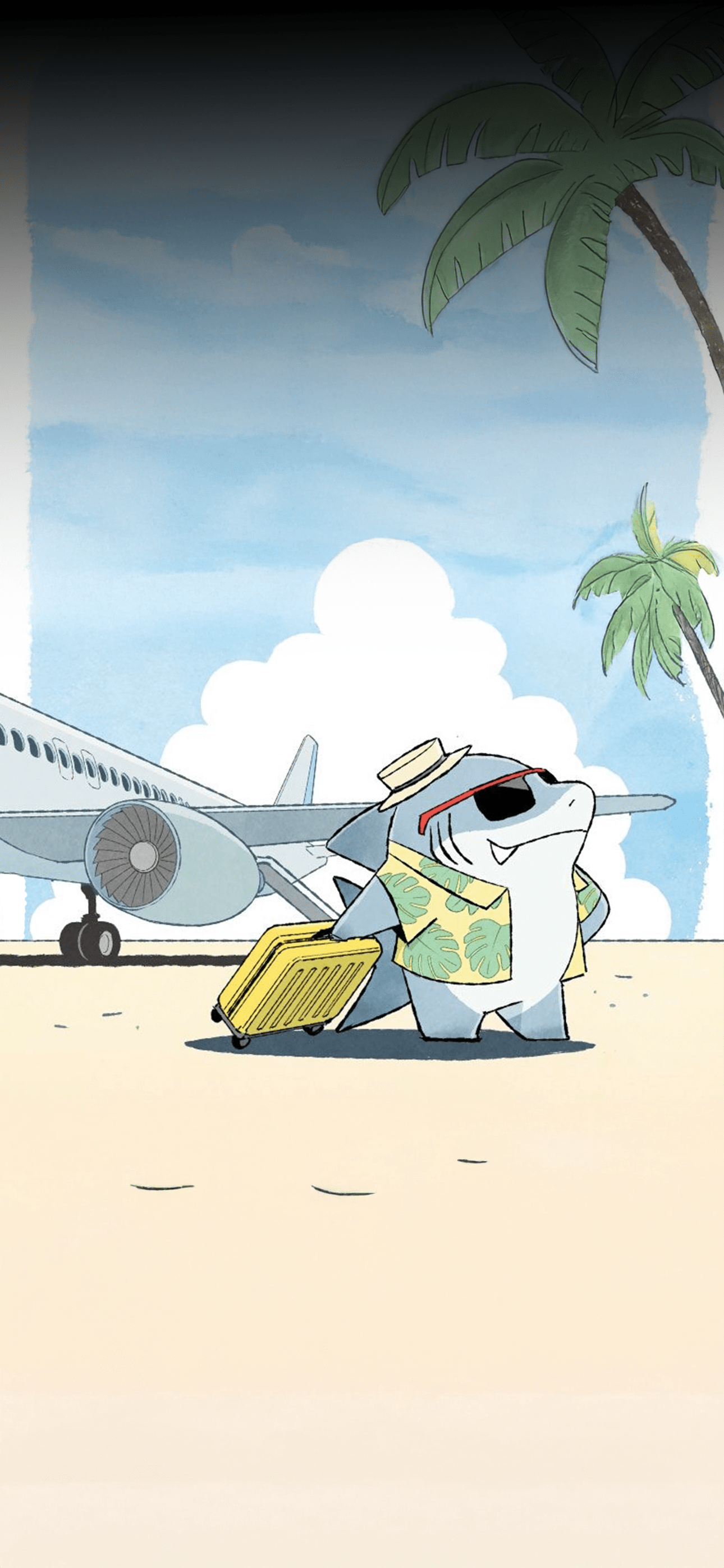1290x2796 My Jeff the Land Shark phone wallpaper