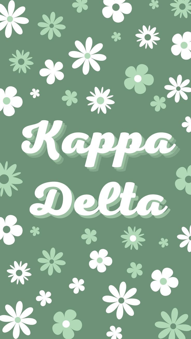 736x1308 KD Green Phone Wallpaper with White Flowers
