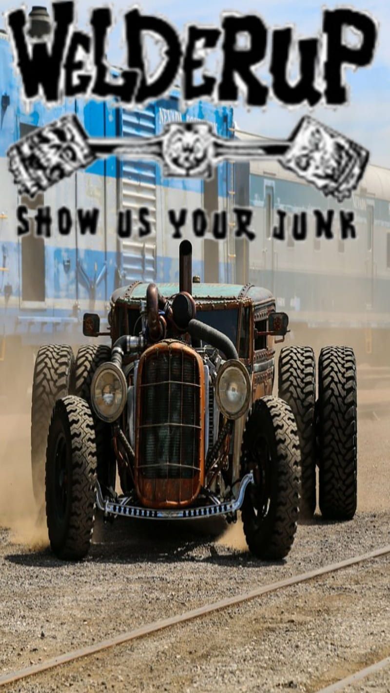 800x1422 Welderup, rat rod, HD phone wallpaper