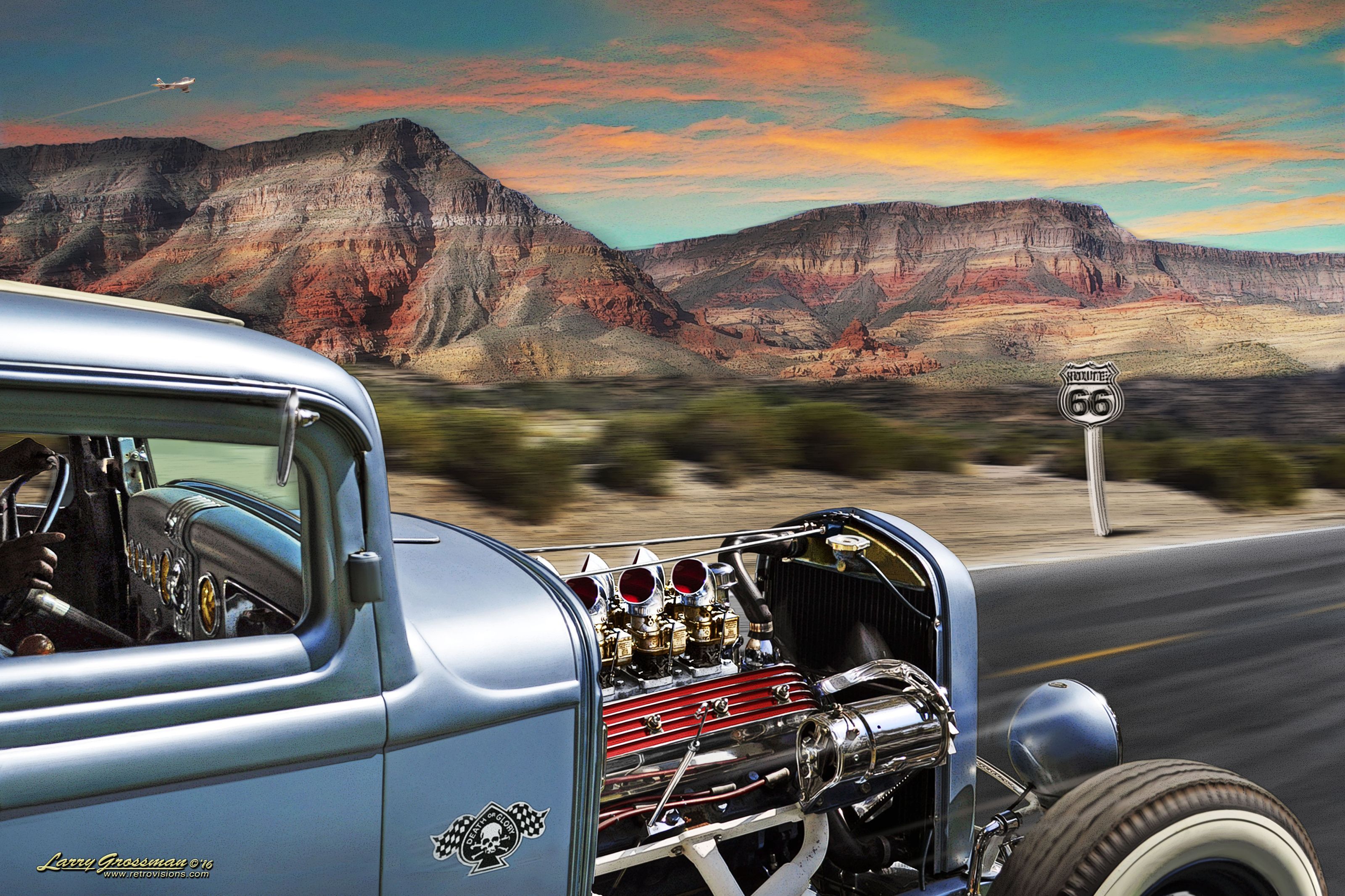 3200x2133 Rat Rod Rebels Wall Mural Your Way